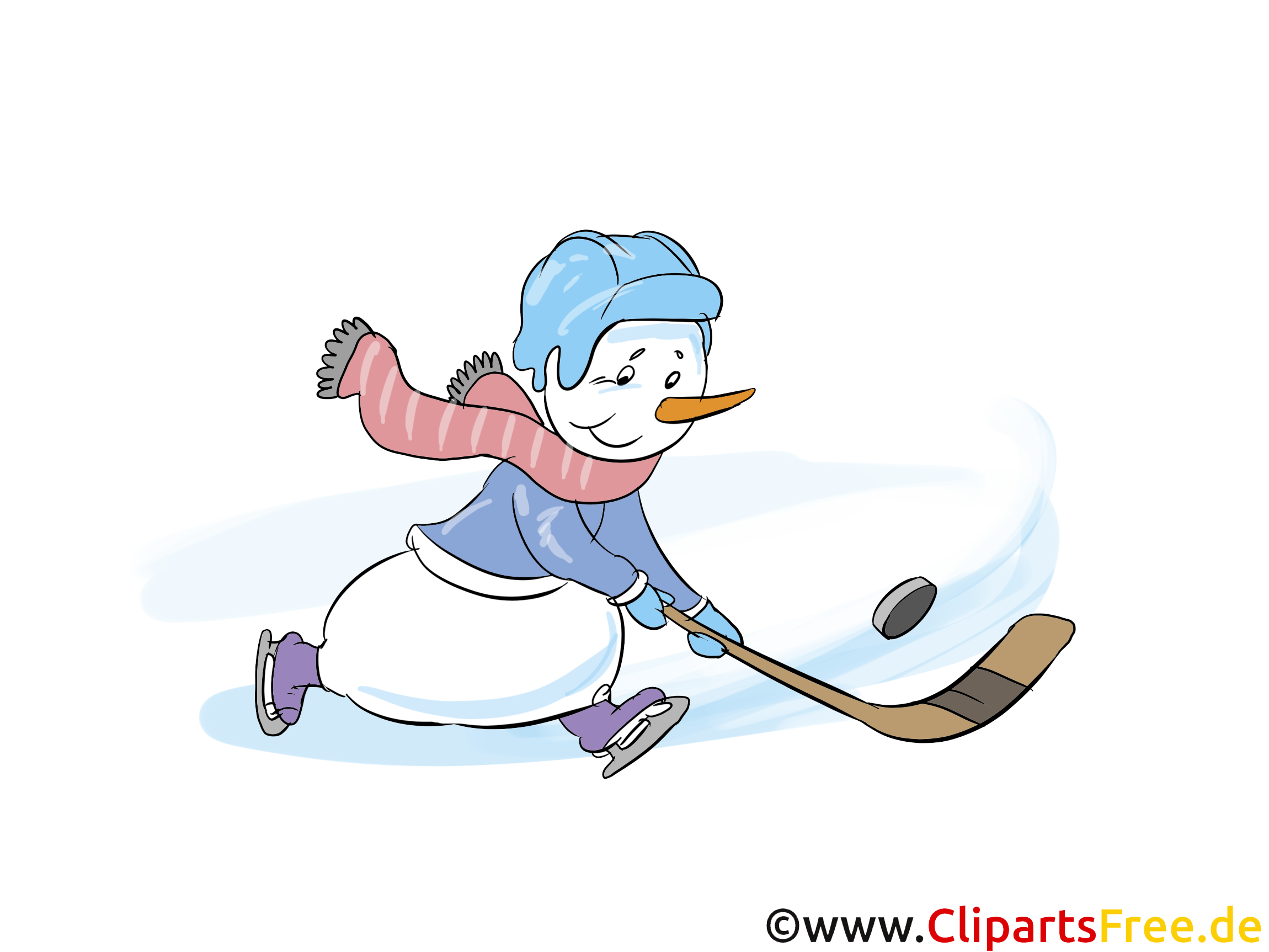 Schneemann spielt Eishockey Clipart, Bild, Grfaik, Cartoon Schneemann spielt Eishockey Clipart, Bild, Grfaik, Cartoon