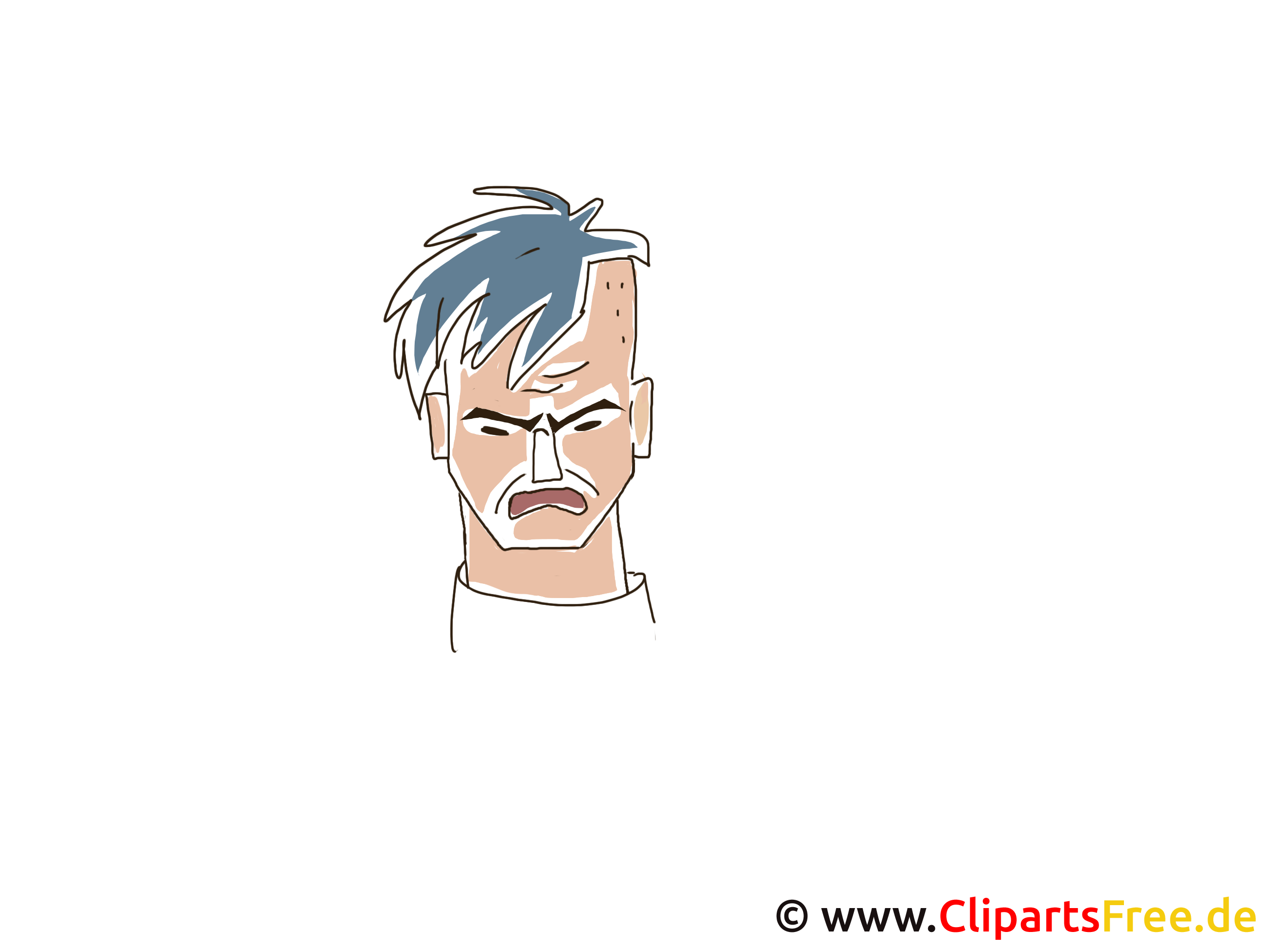 Böses Gesicht Clipart Böses Gesicht Clipart
