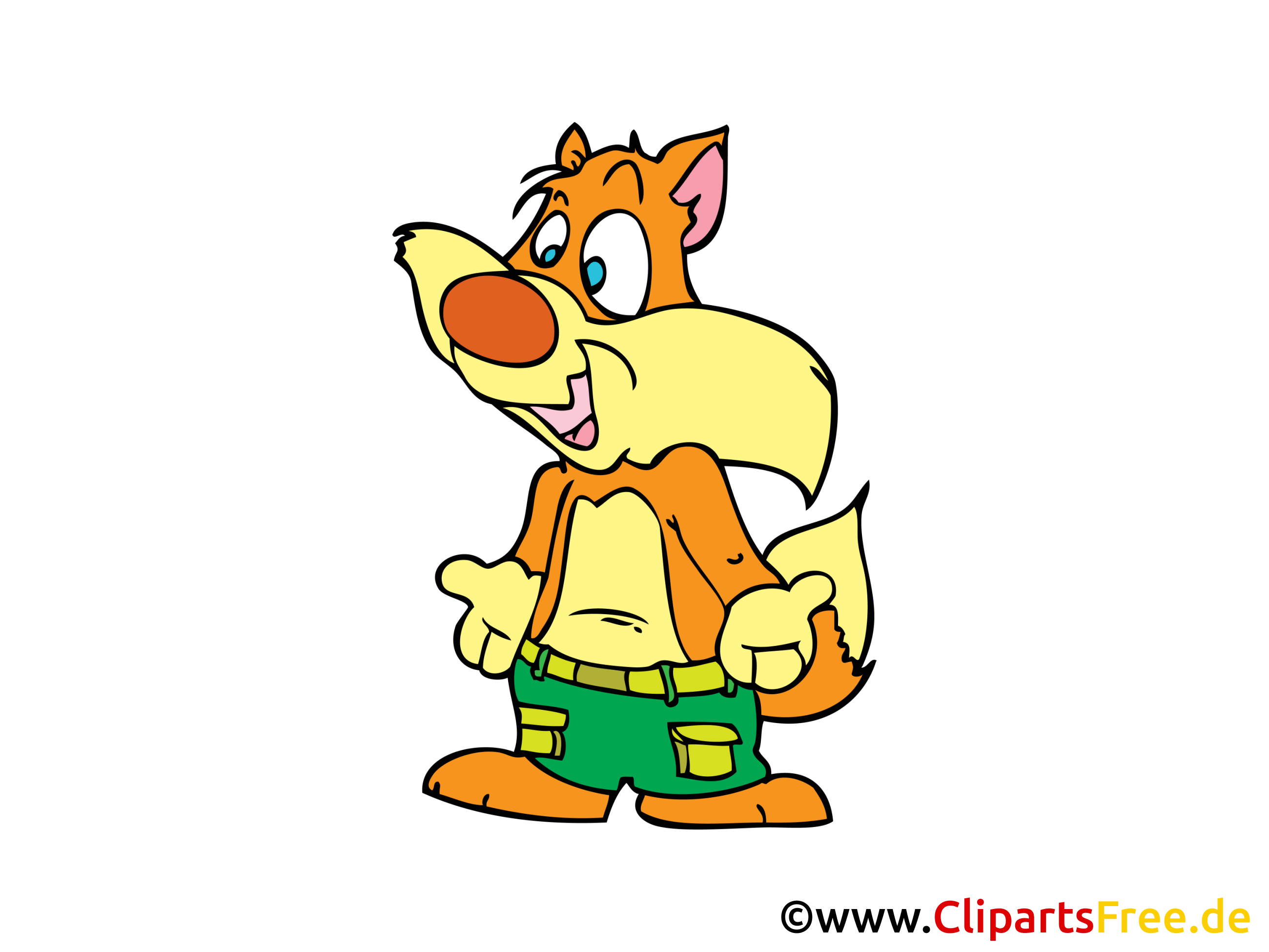 Cartoon Kater Clipart, Bild, Illustration gratis Cartoon Kater Clipart, Bild, Illustration gratis