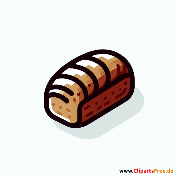 Brot Clipart - Bilder zum Thema Backwaren
