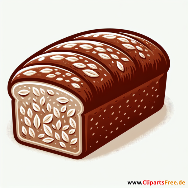 Haferbrot Clipart - Bilder zum Thema Backwaren