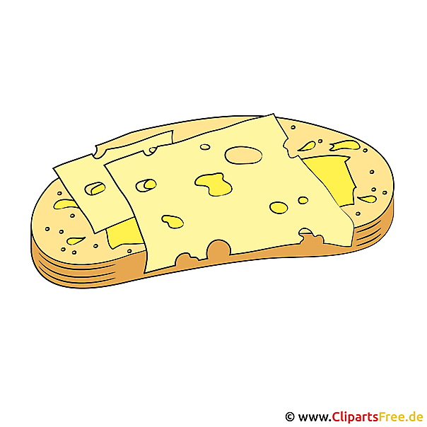 Food And Drink Clipart Cheese And Bread