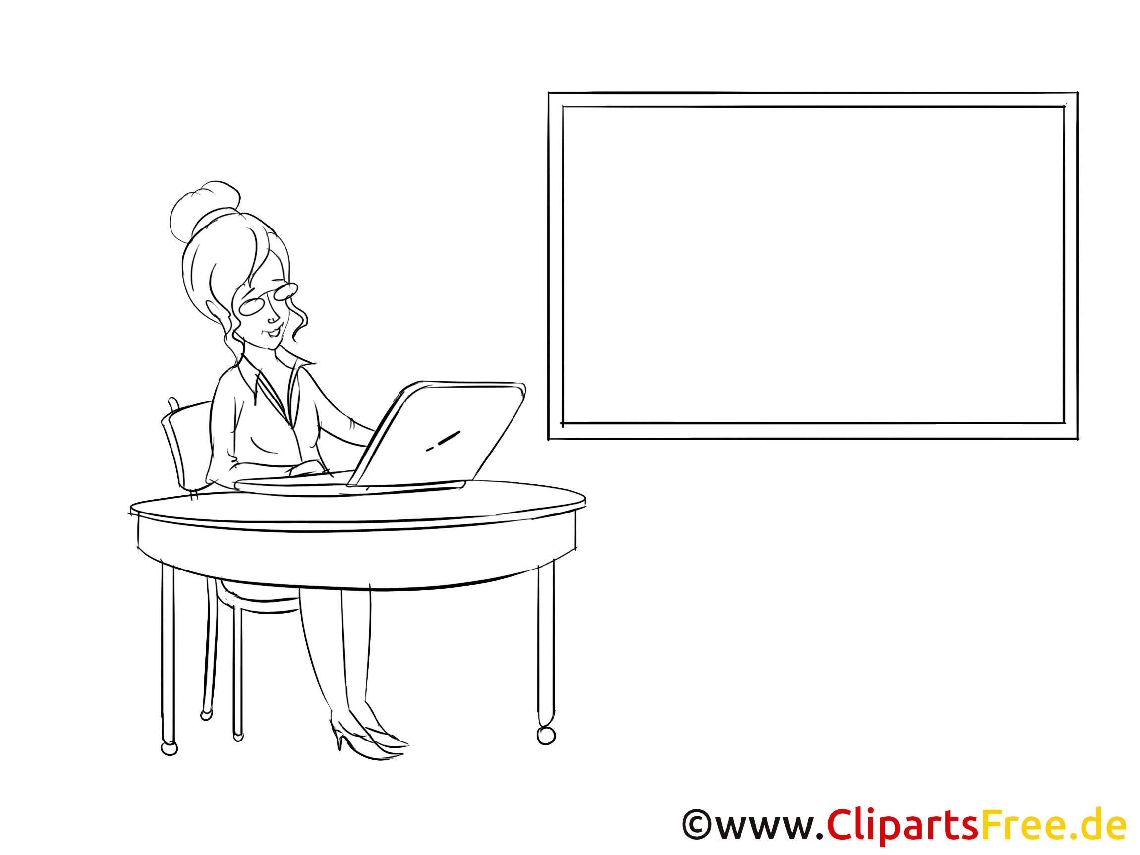 Office Clipart, Bild, Zeichnung, Cartoon Office Clipart, Bild, Zeichnung, Cartoon