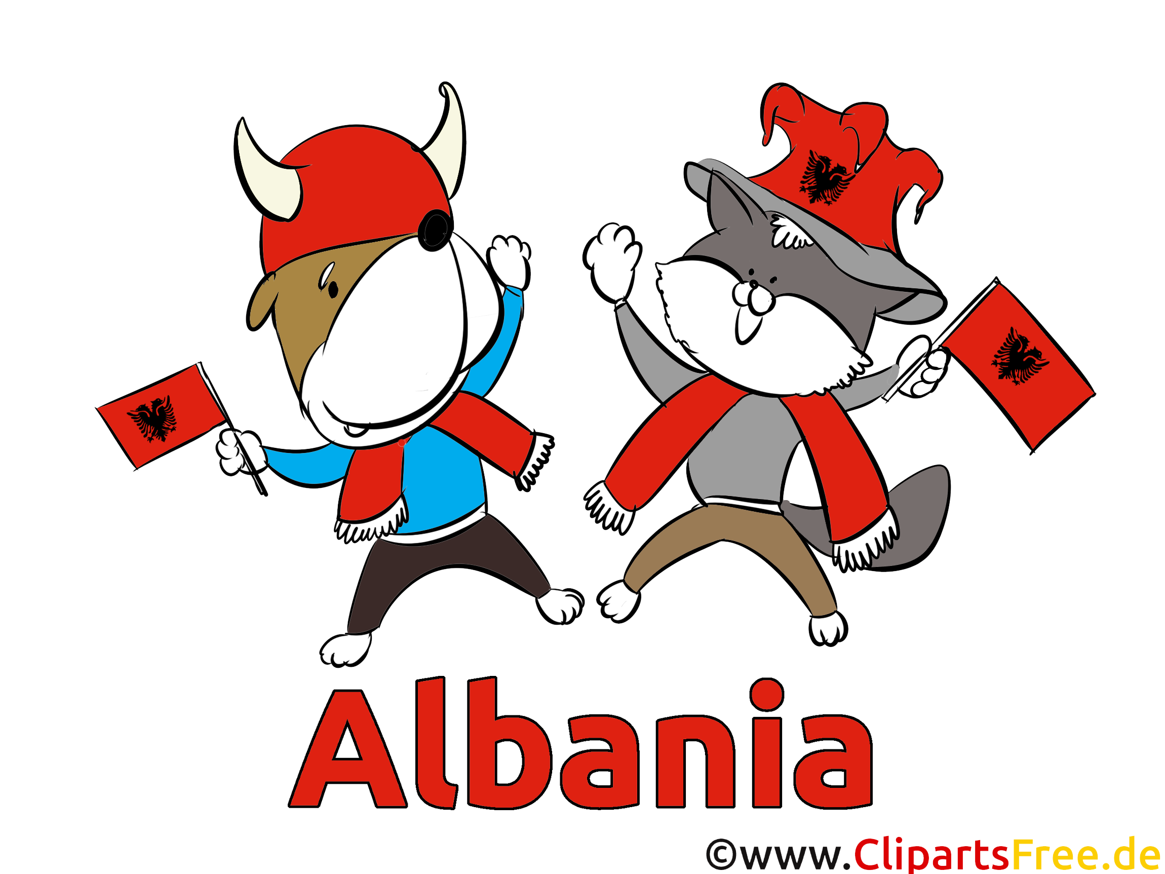 Fussball EM und WM Clipart