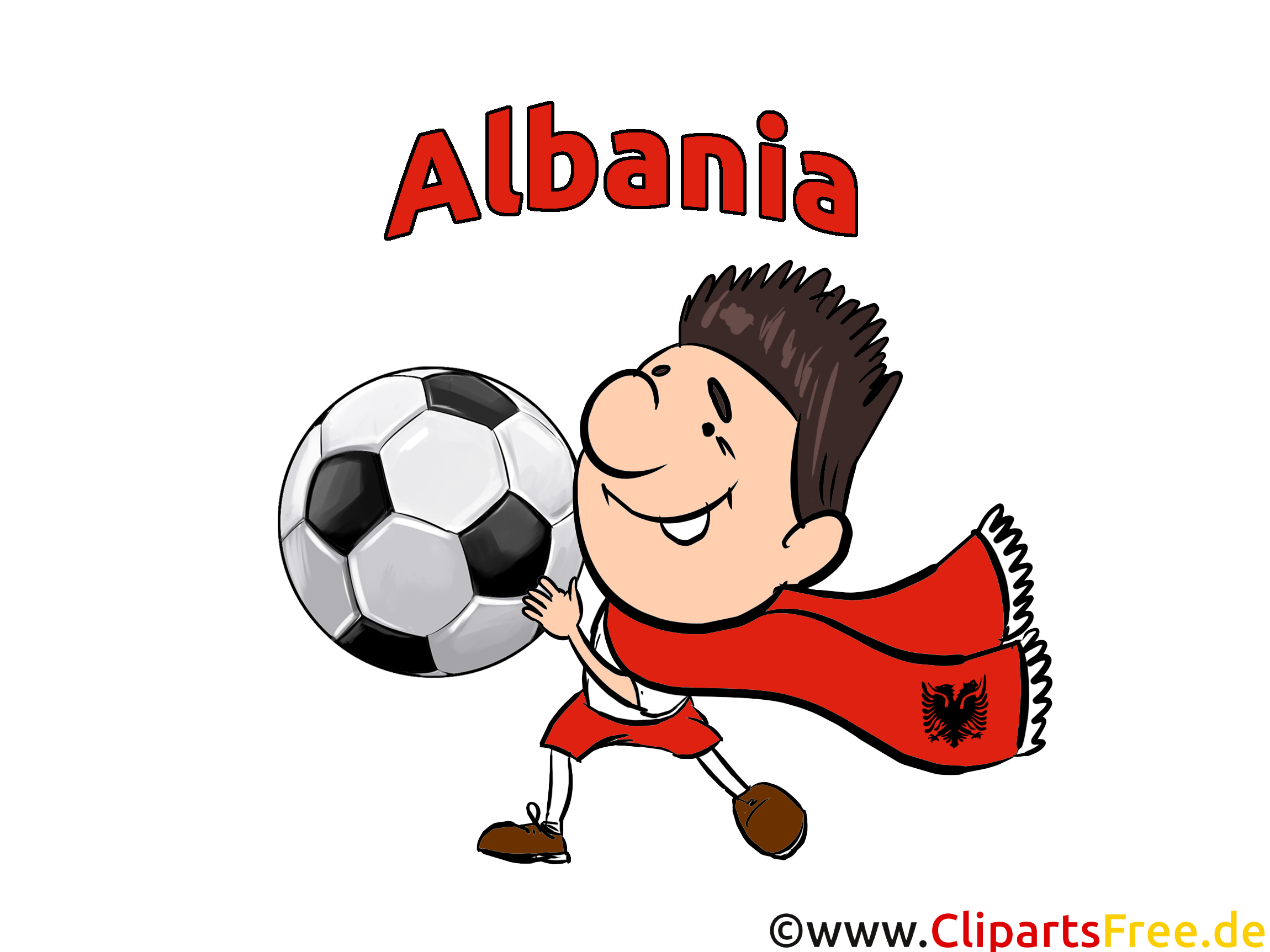 Fussball Europameisterschaft Bilder - Albanien