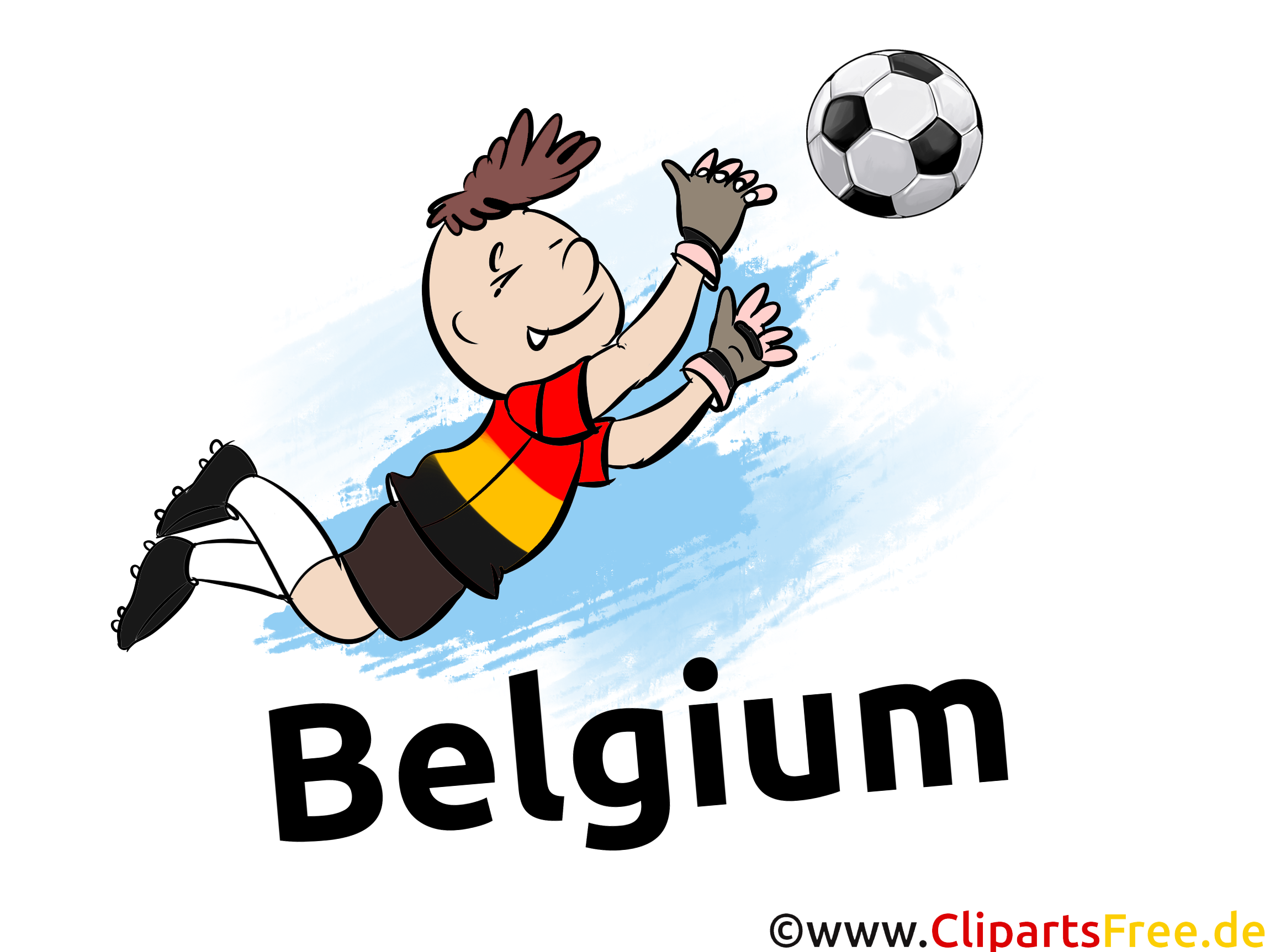 Belgium Clipart Football