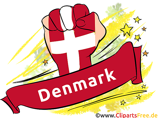 Dänemark Plakat zum Drucken