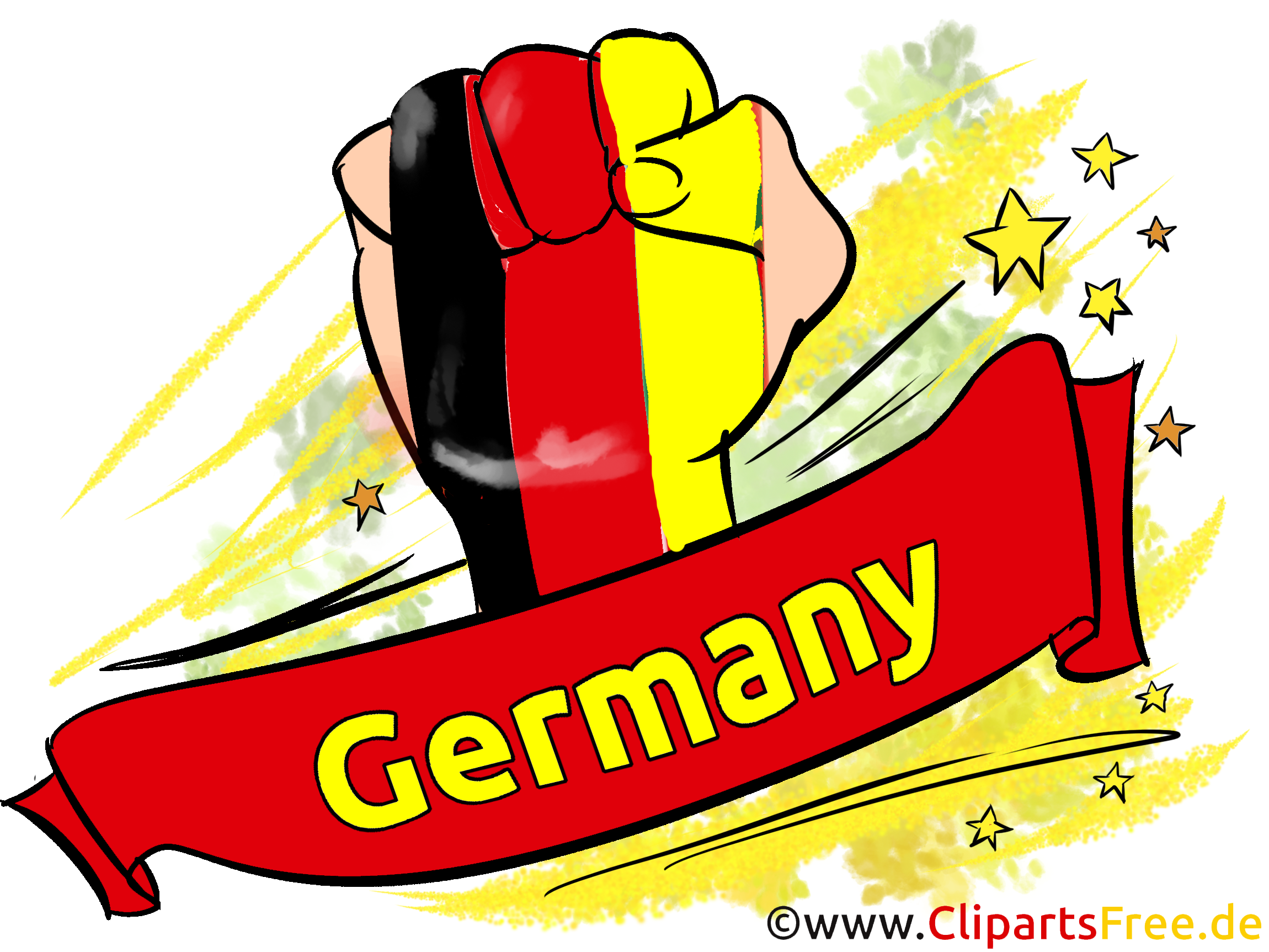 Faust Deutschland  Sport Clipart