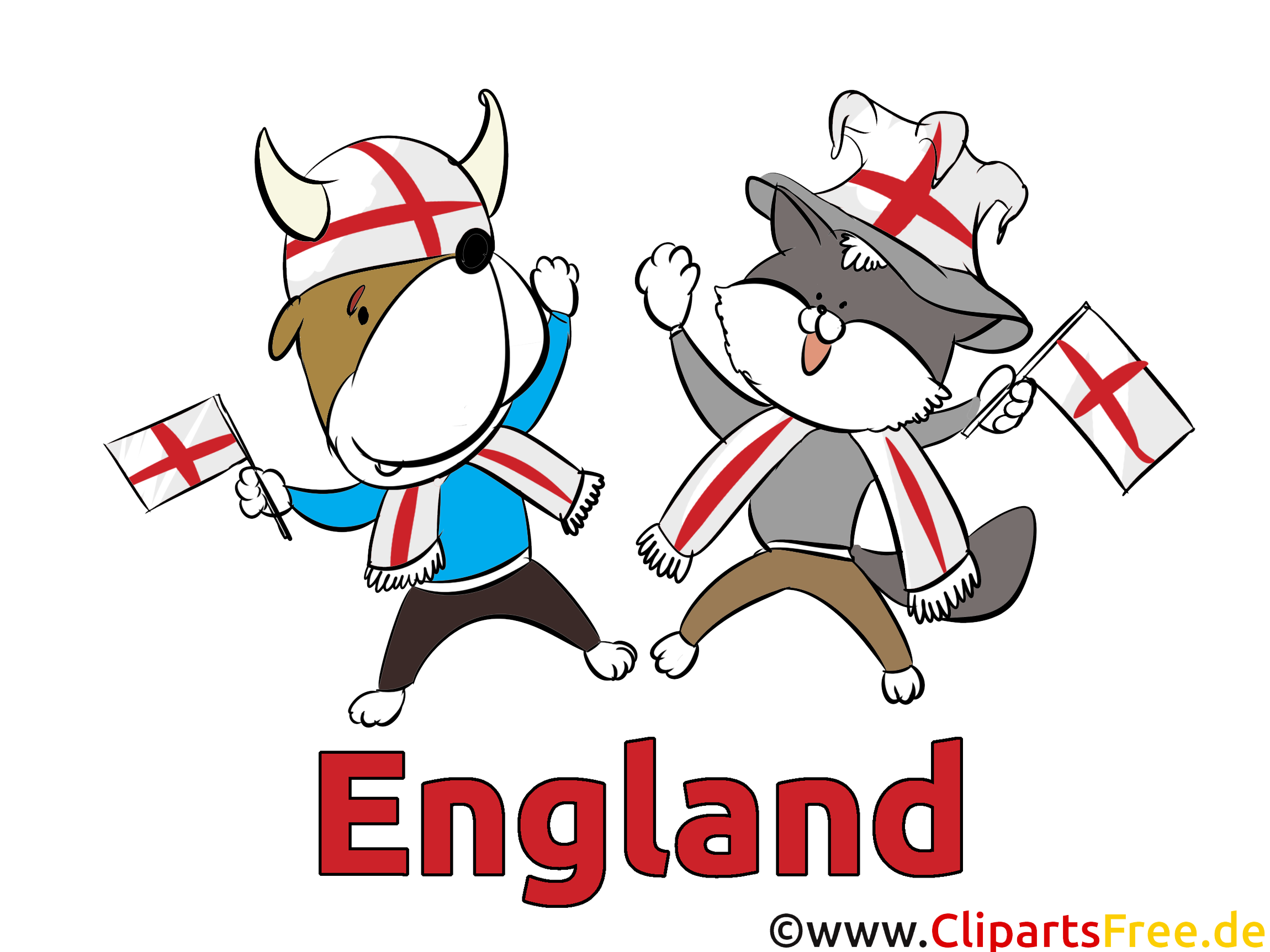 Cartoon Fussball Clip Art Bild gratis