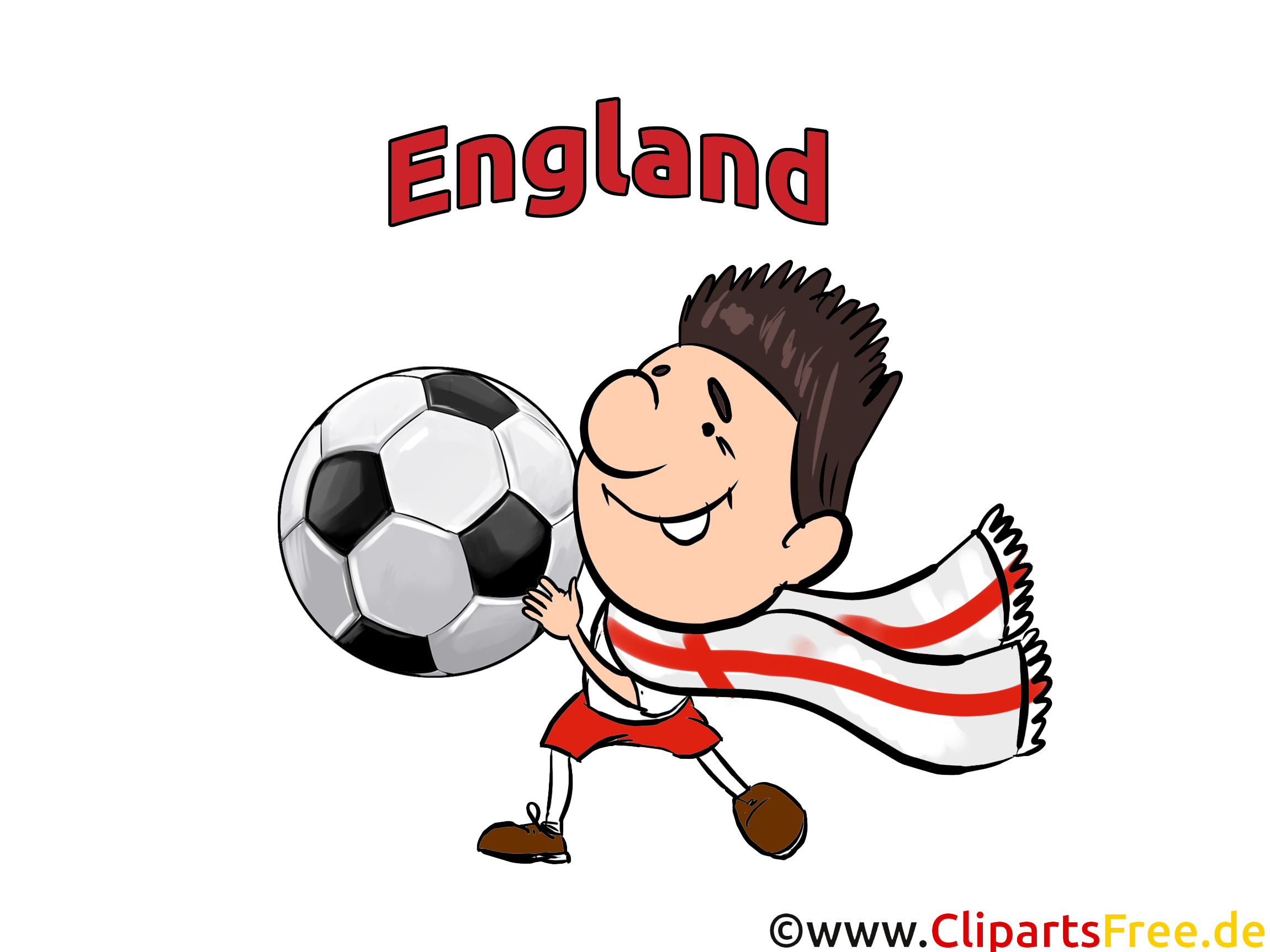 England Football Clipart free