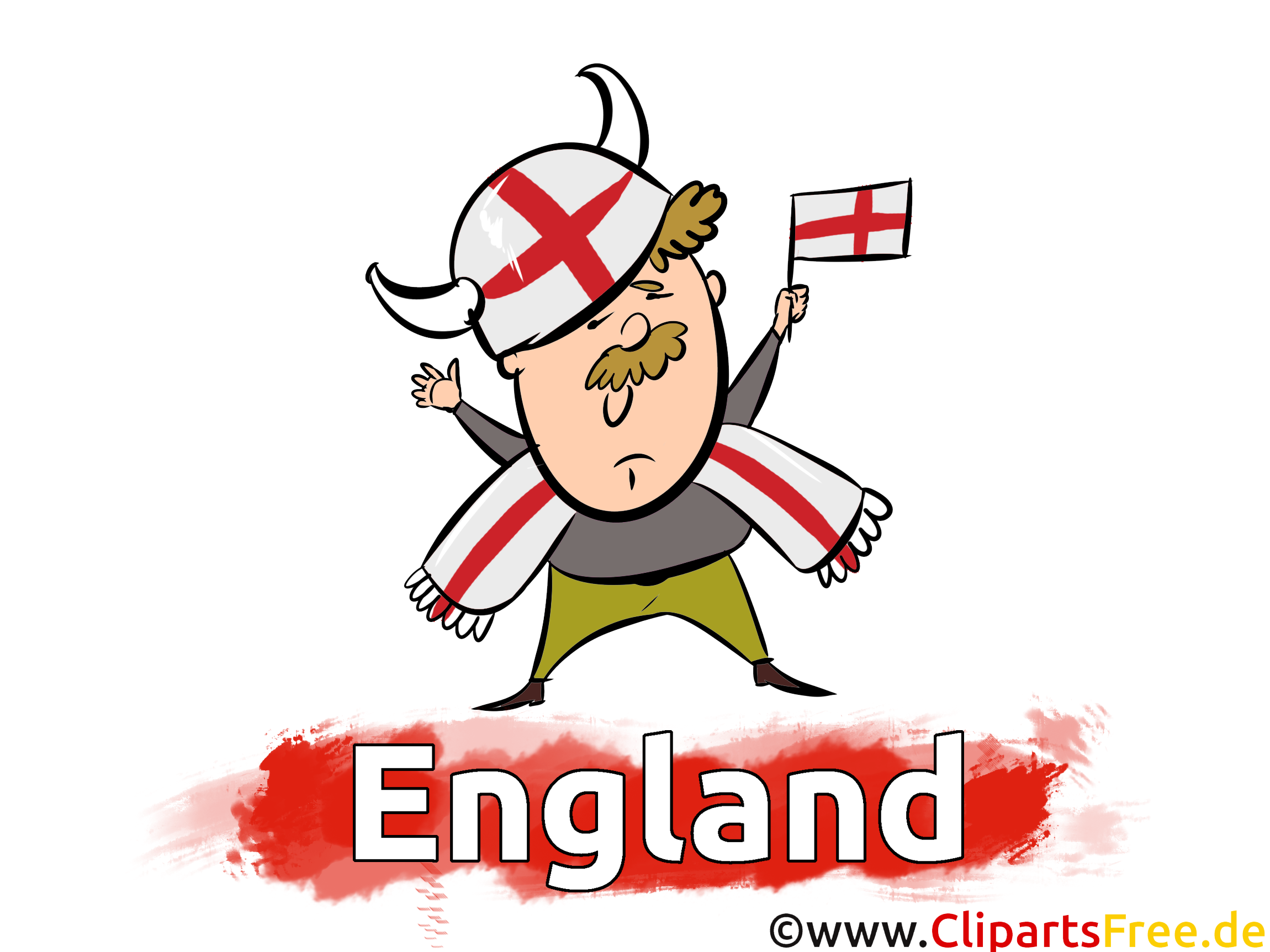 England Sport Cliparts free