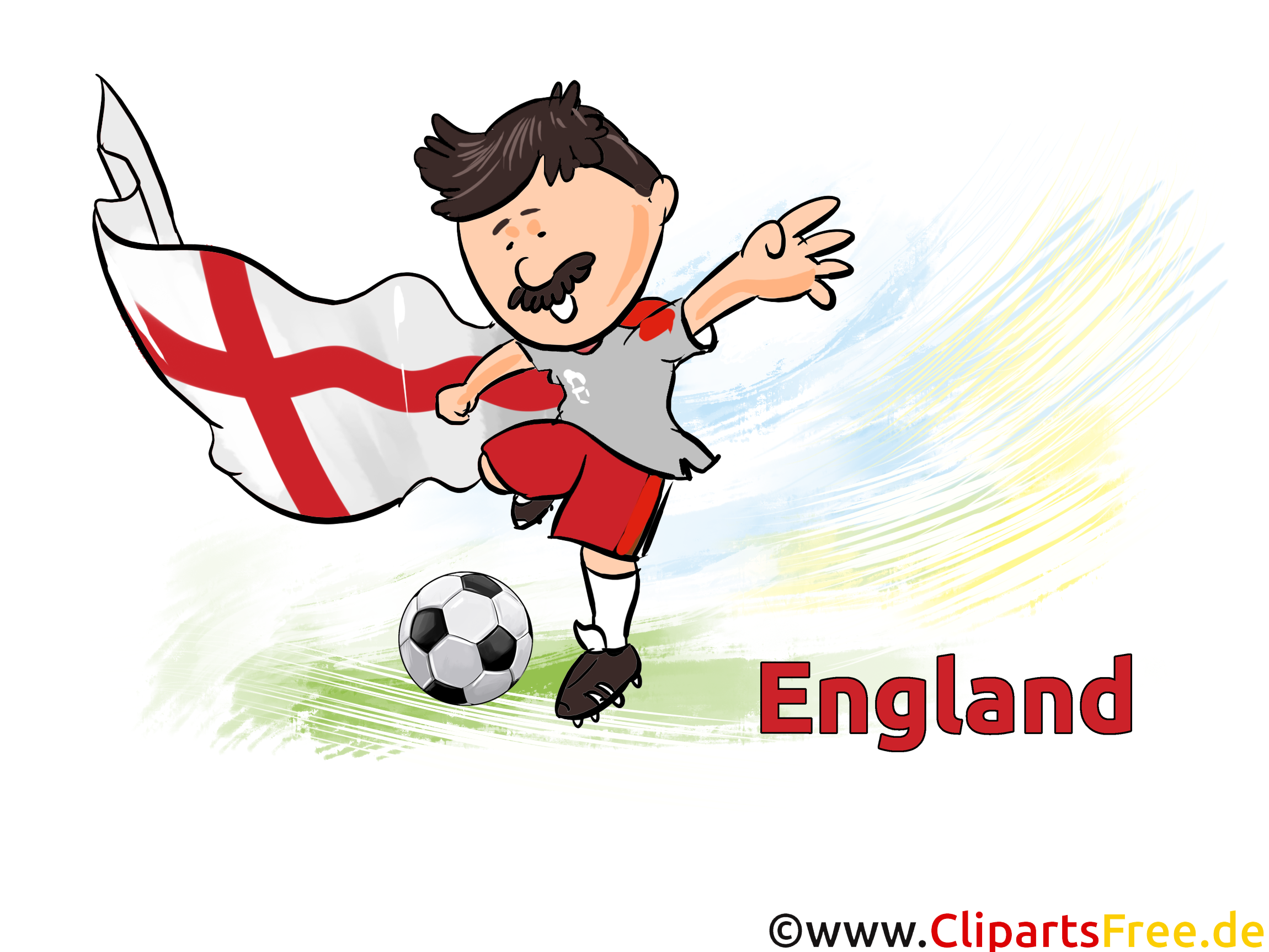 Football Clip Art England