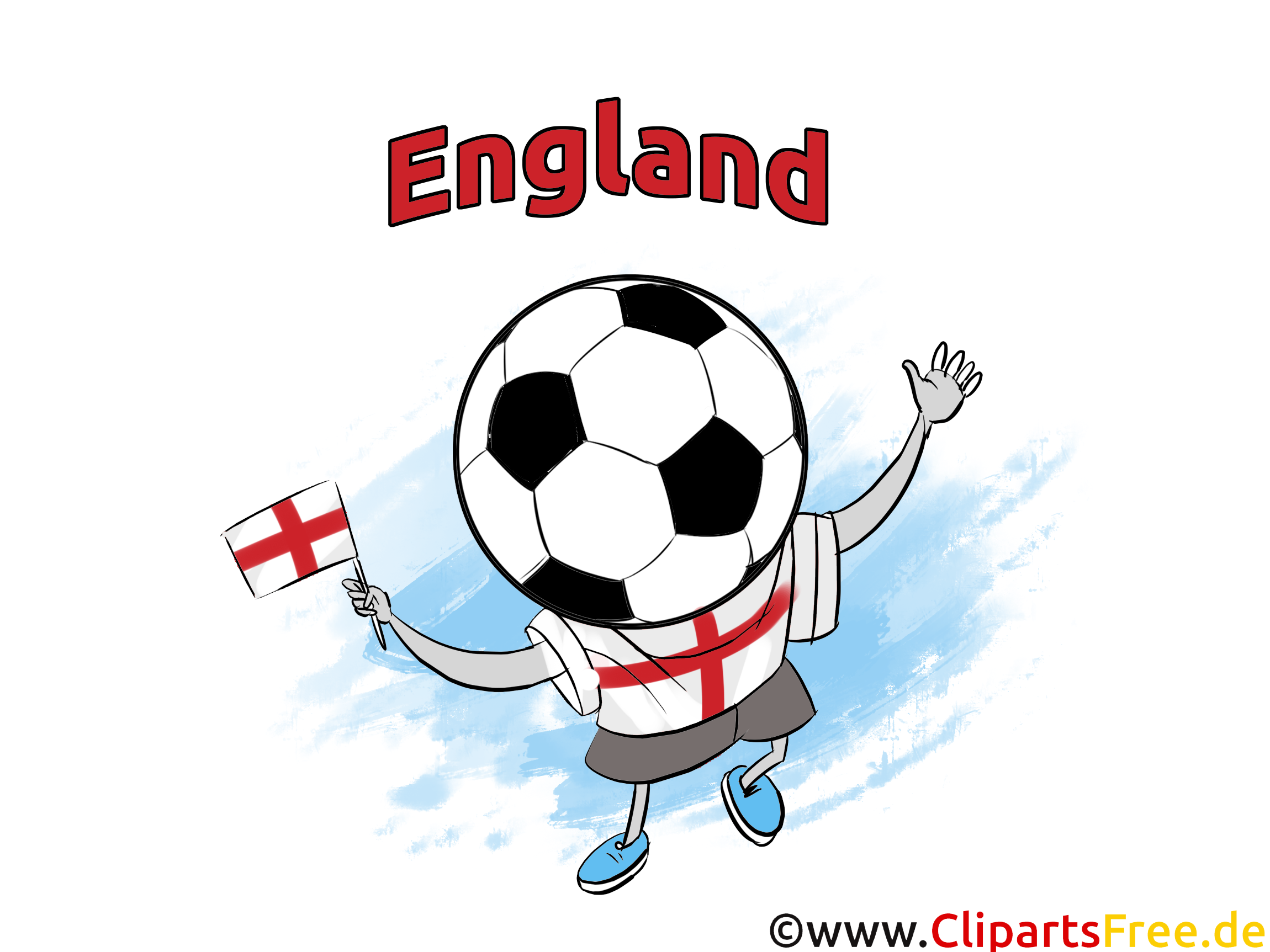 Fussball EM WM Clipart