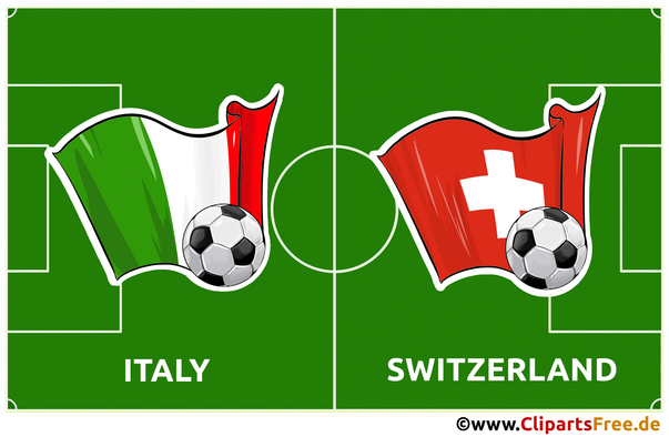 Italien - Schweiz Fußballeuropameisterschaft 2024