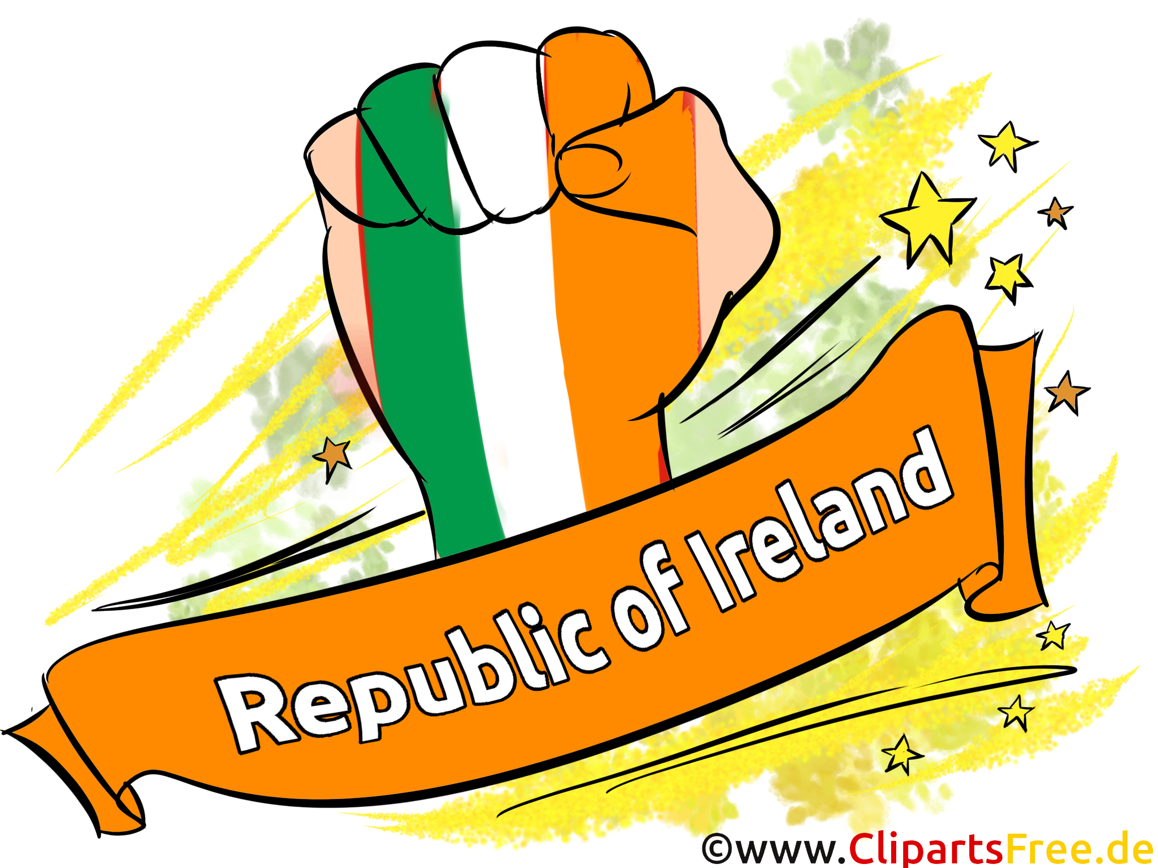 Faust Clip Art Bild - Fussball Bilder