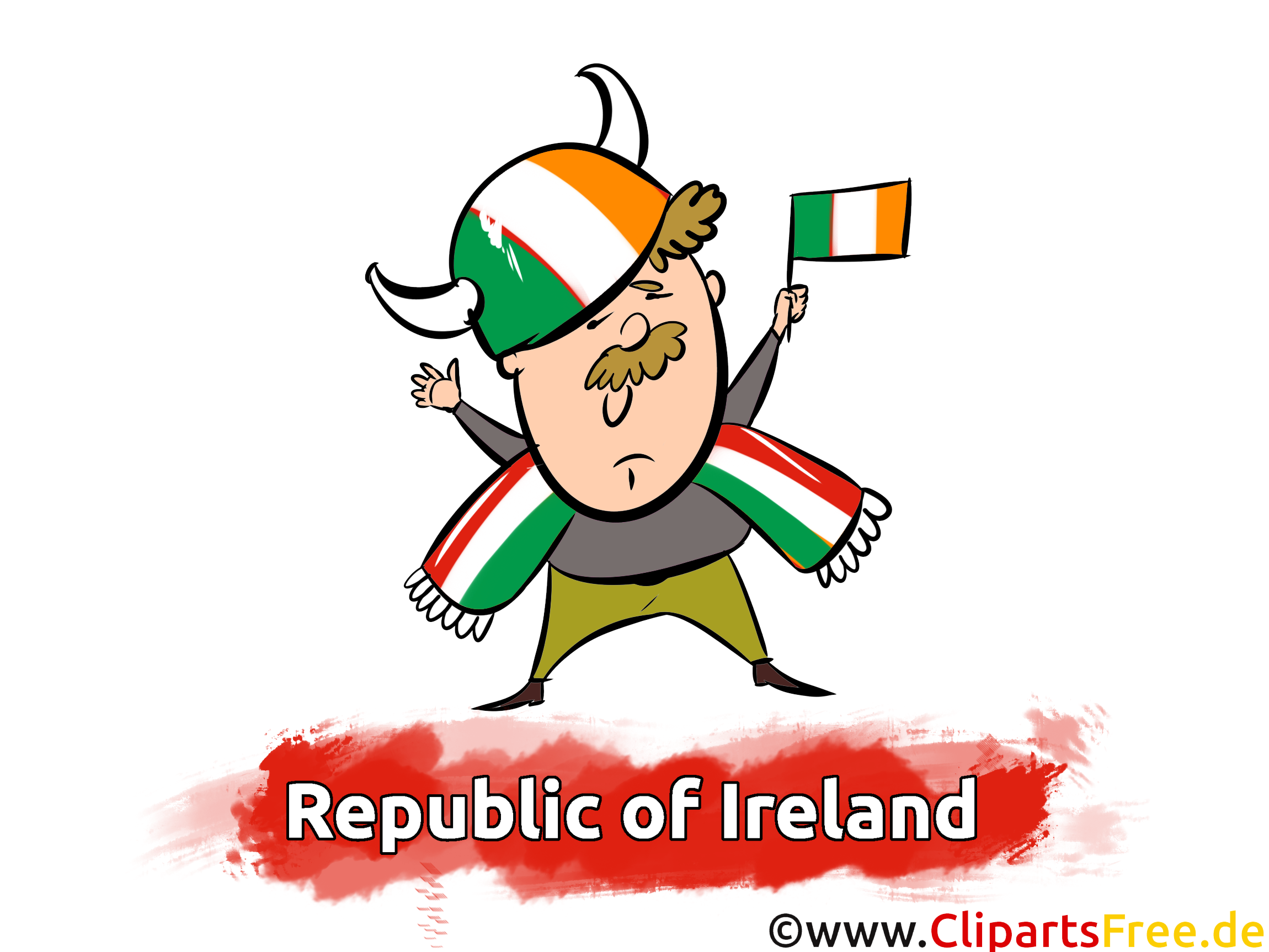 Ireland Football Sport Clip Art free