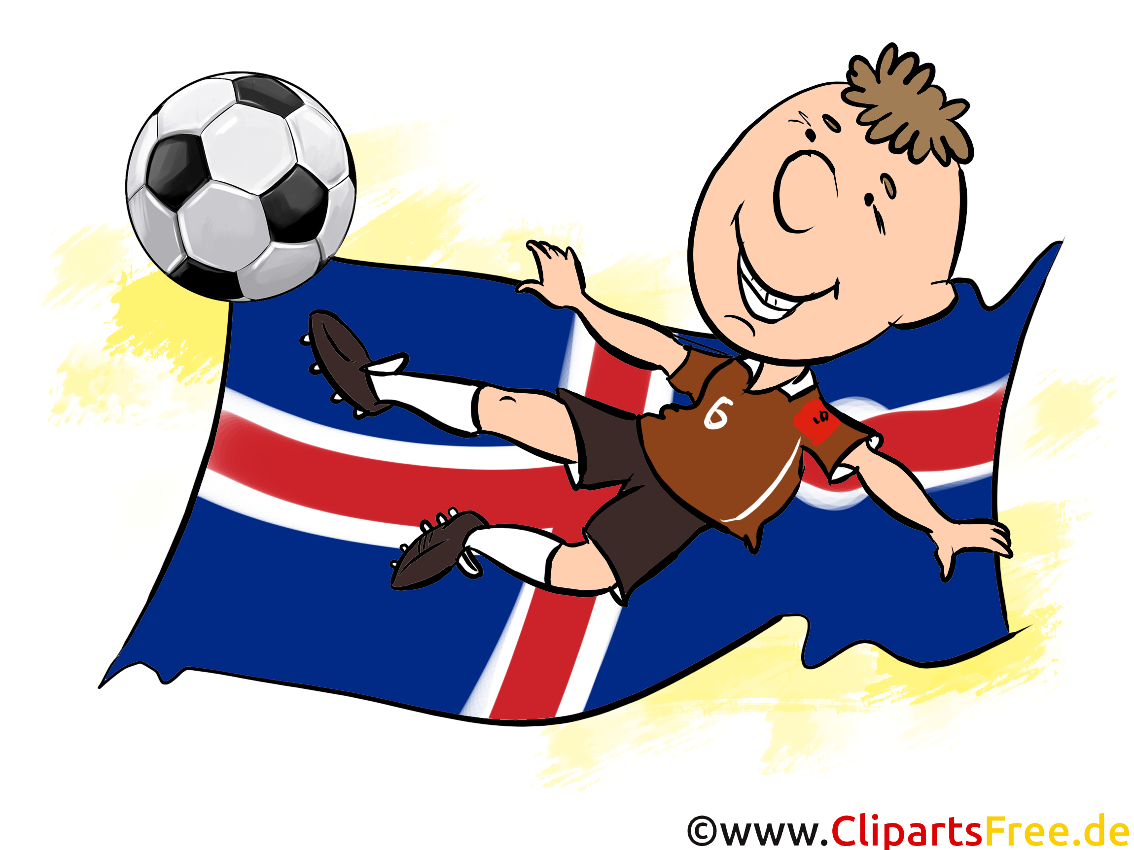 Europe Cup Soccer Iceland Clip Art