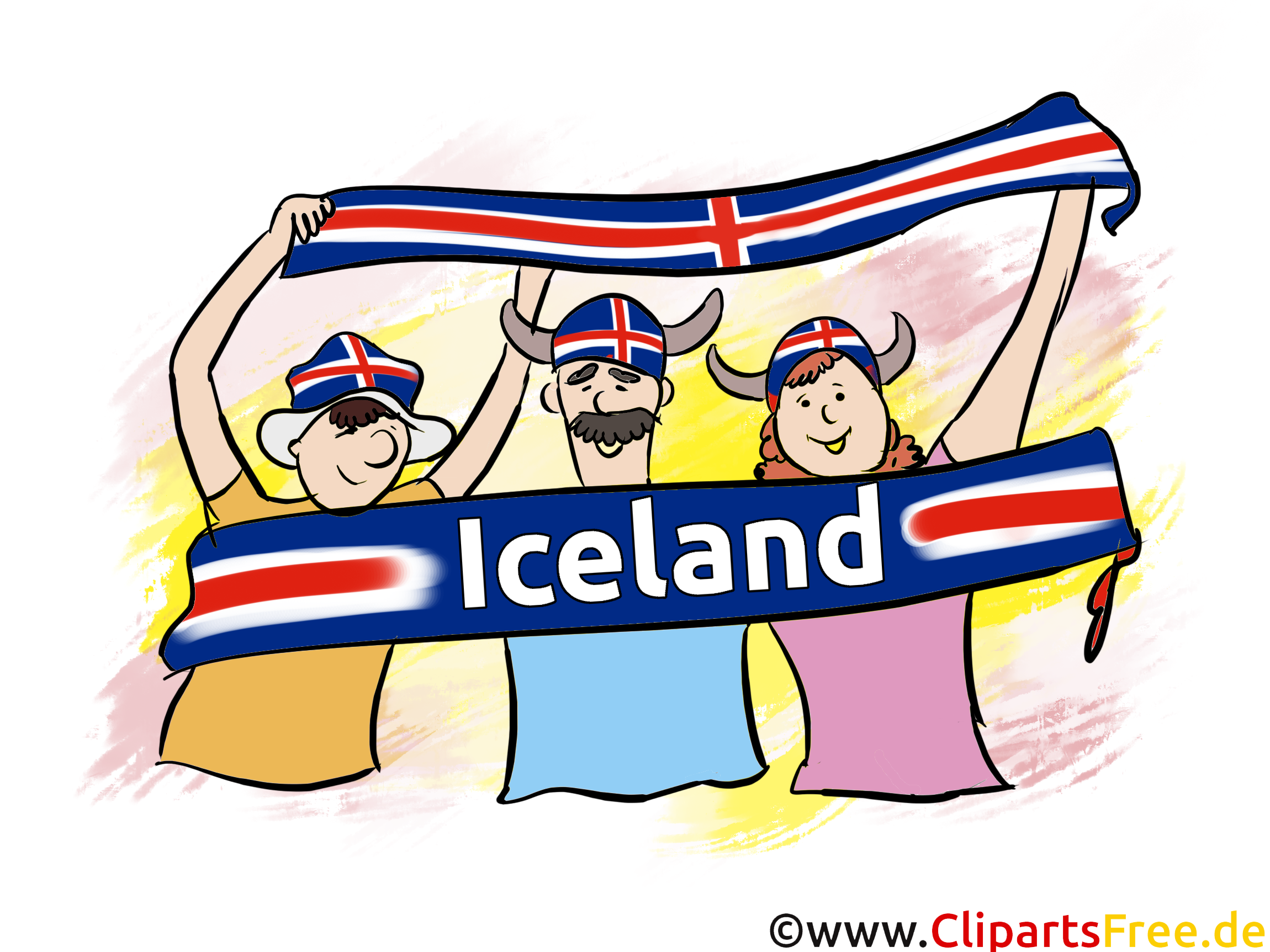 Iceland Sport Fans Pic