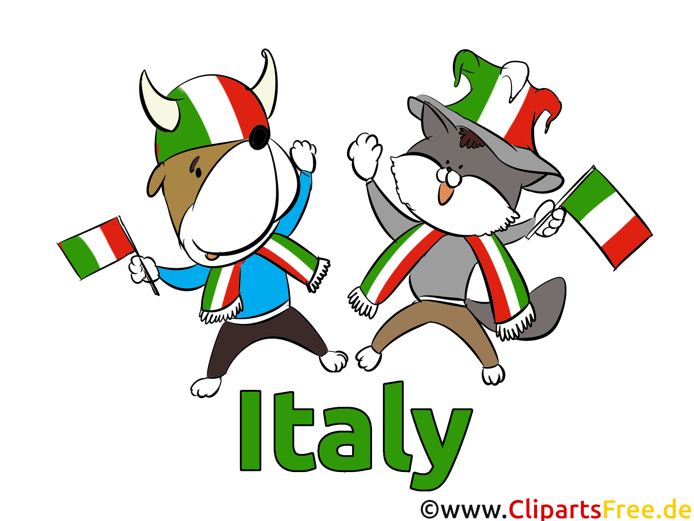 Fussball EM und WM Clipart kostenlos