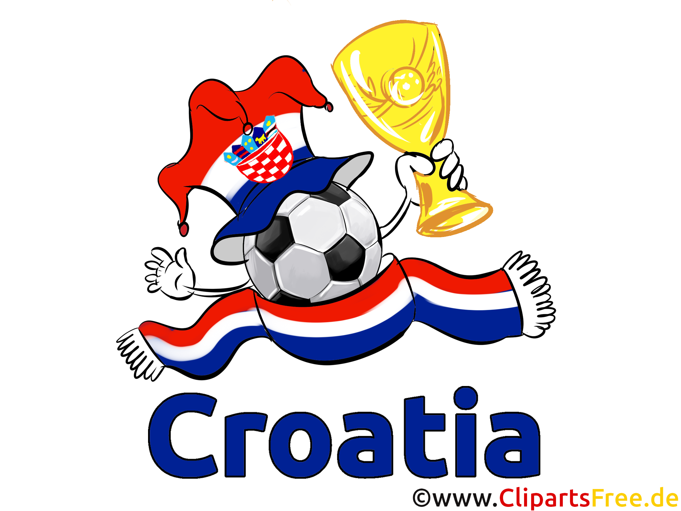 Fussball EURO Bilder-Cliparts