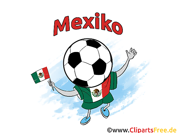 Fussball maskottchen Mexiko