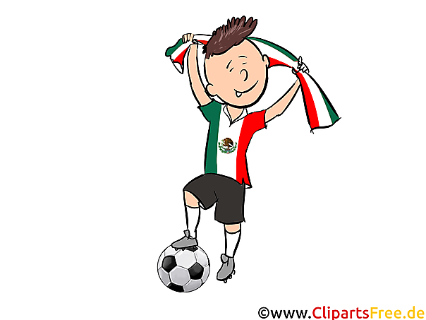 Gewinner Fussballer Clipart