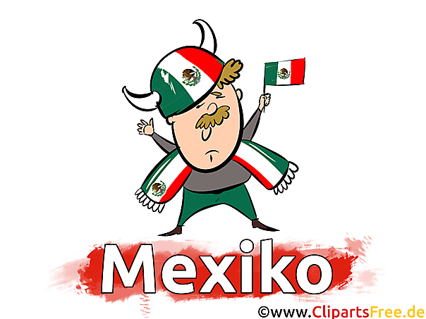 Mexikanischer Fan Clipart