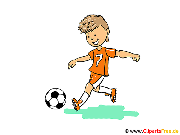 Kinderfussball in Niederlanden Bilder, Cliparts, Illustrationen