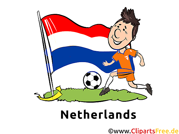 Niederlande Plakat Fussball