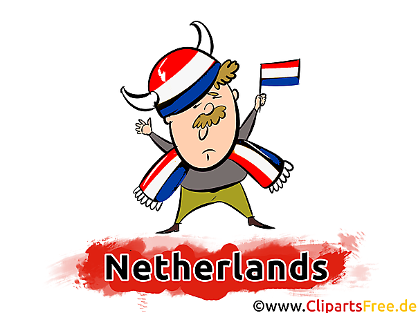 Sportfan Niederlanden - Sport Cliparts