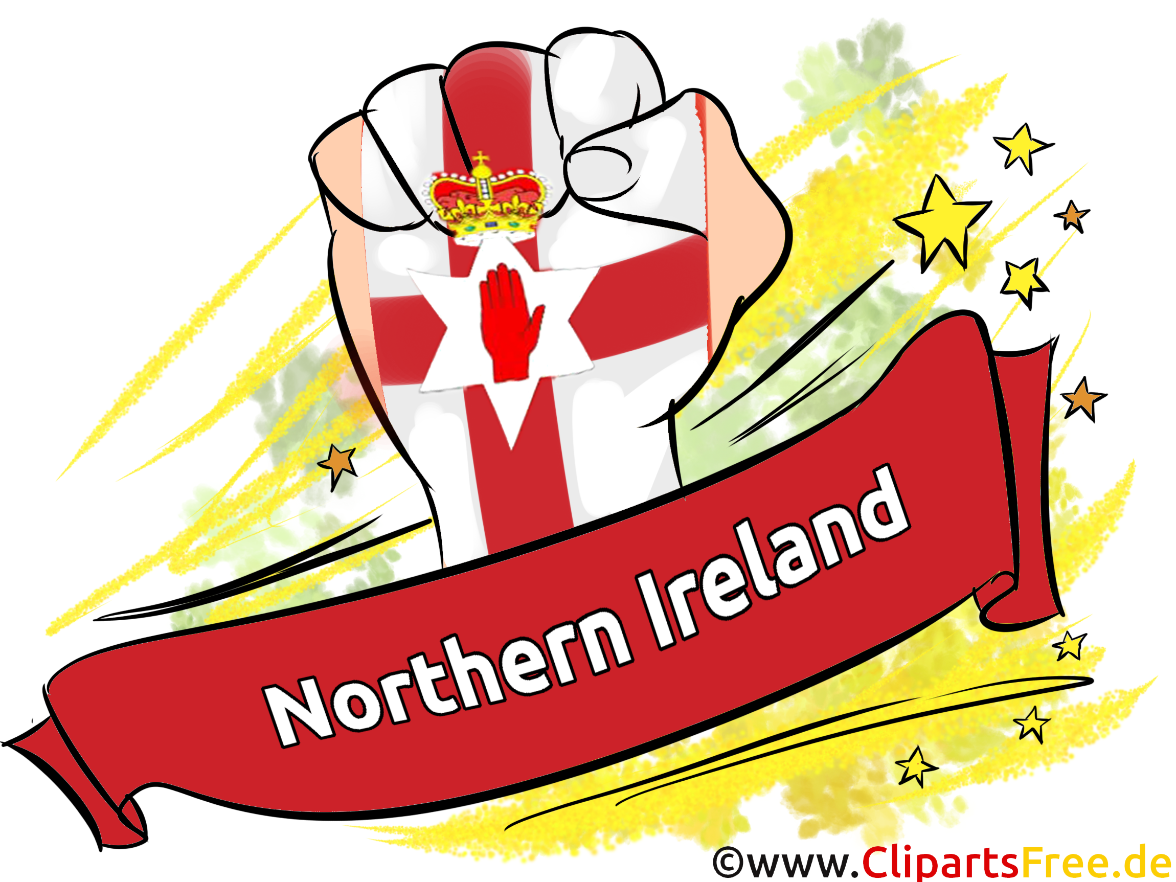 Northern Ireland Sport Clip Art free
