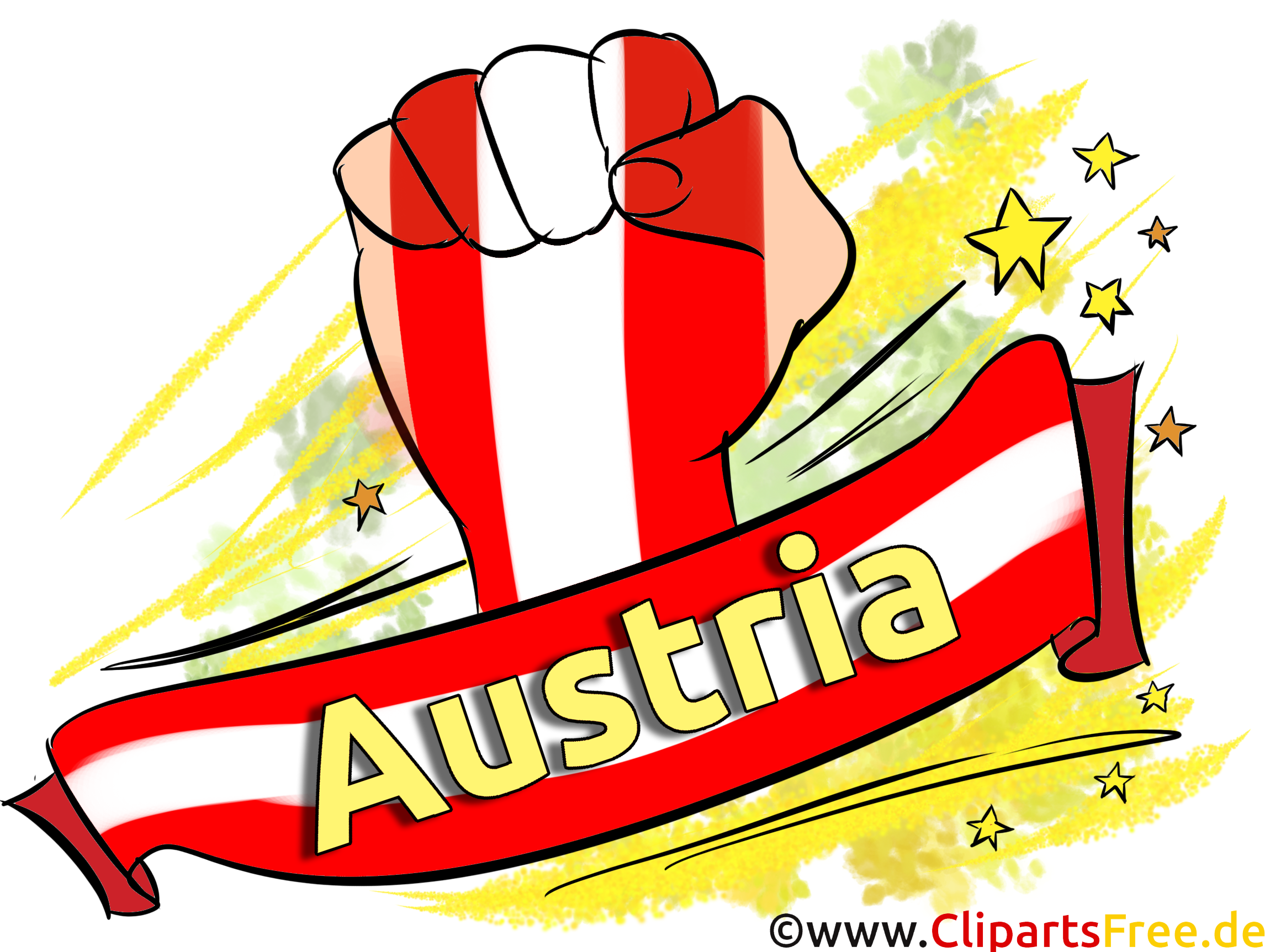 Austria Sport Clip Art free