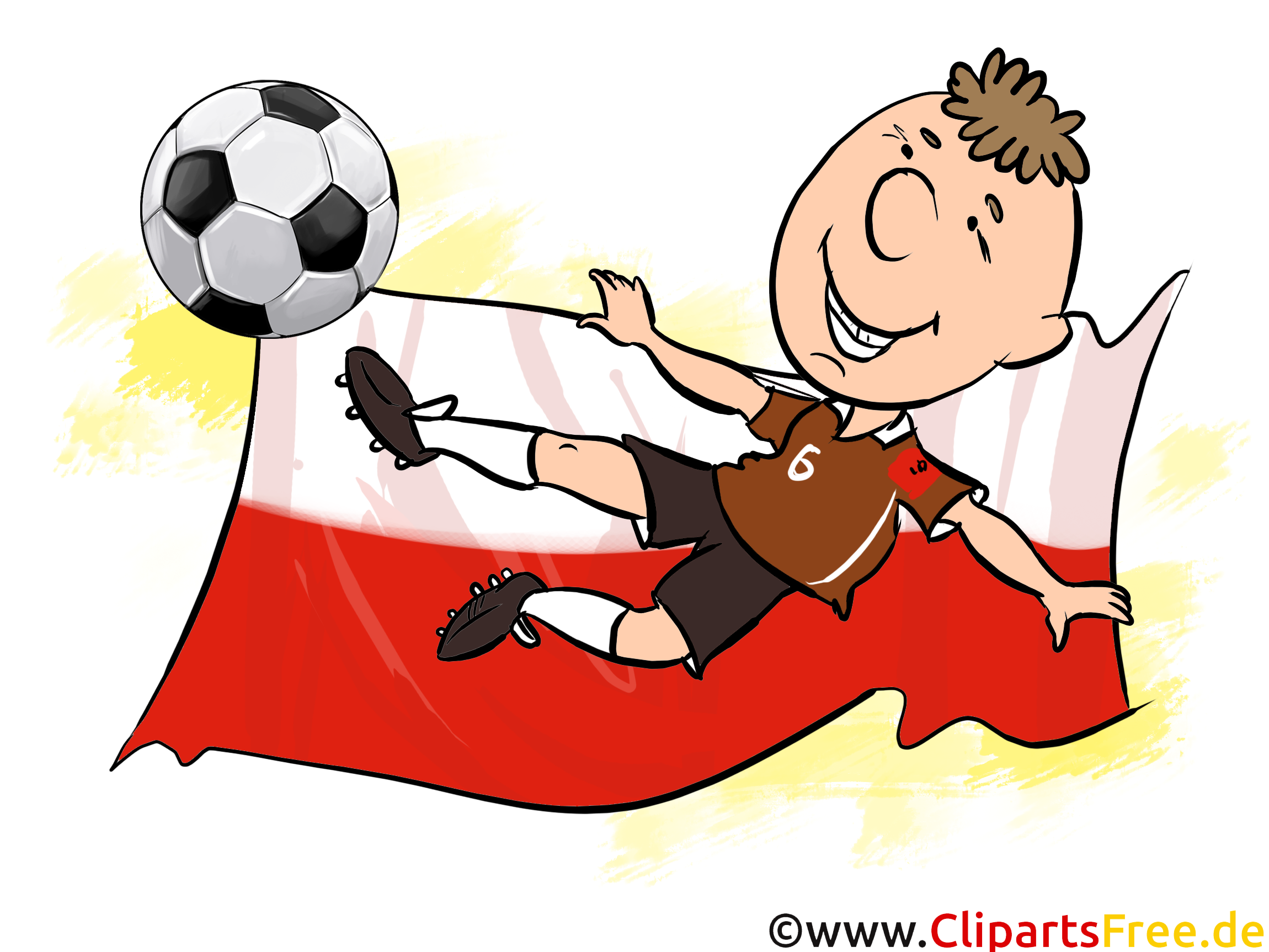 Fussballbild Polen kostenlos