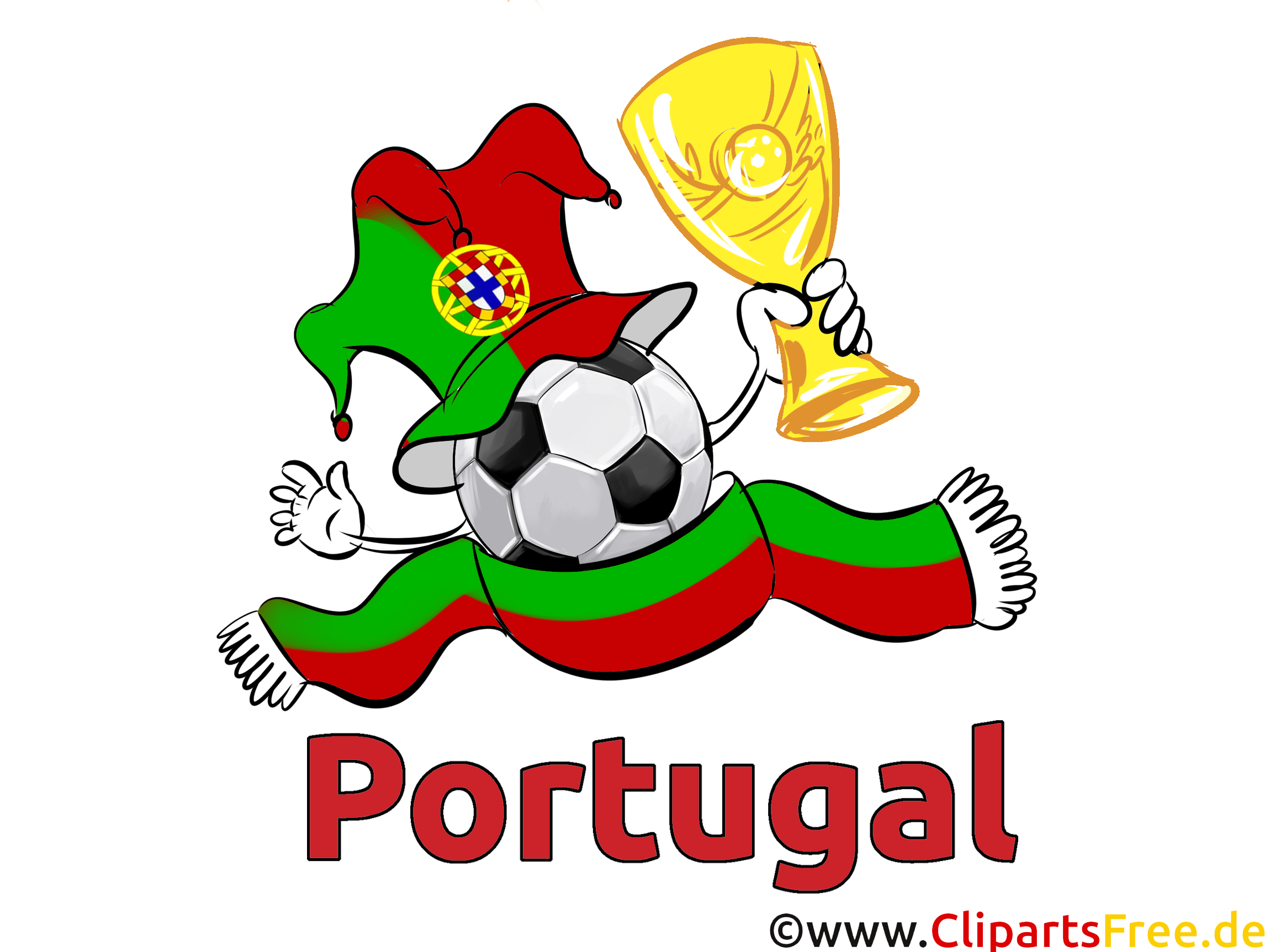 Fussballbild Portugal kostenlos