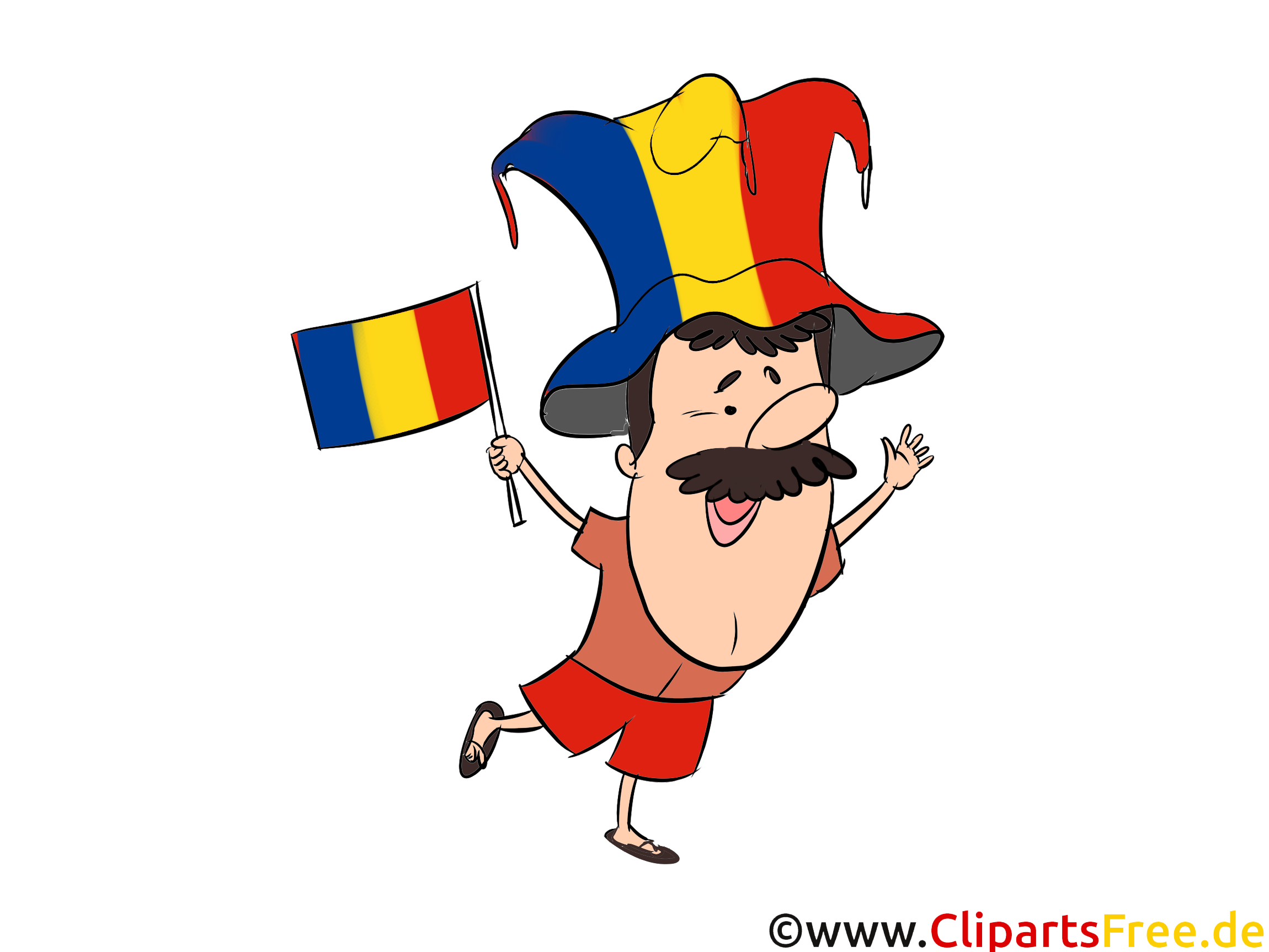 Clip Art Football Romania World and Europe Cup