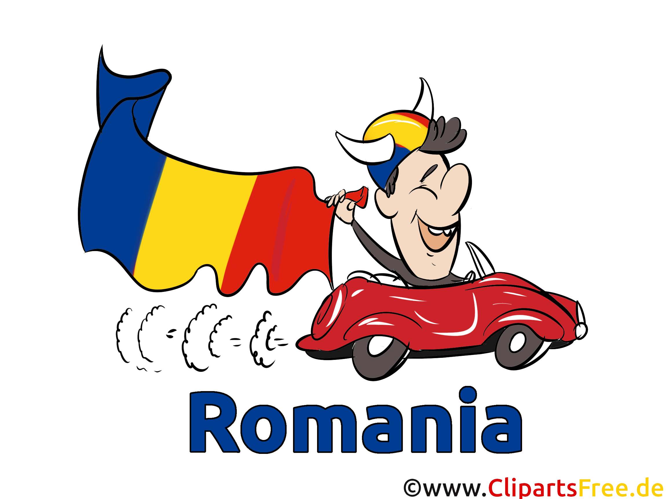 Romania Clip Art Image Football free