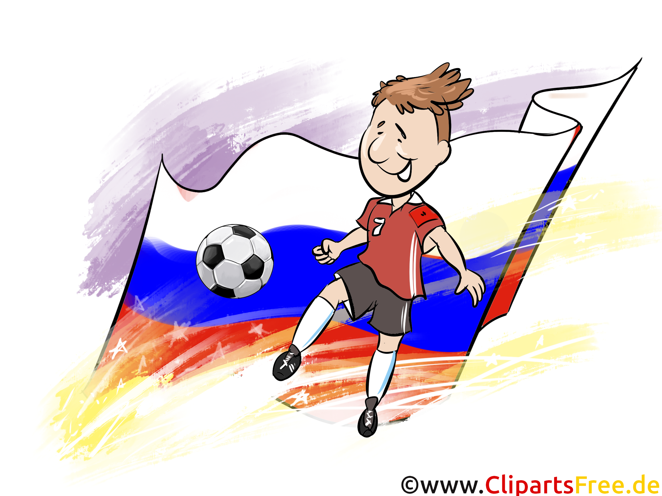 Russia Clipart Soccer free