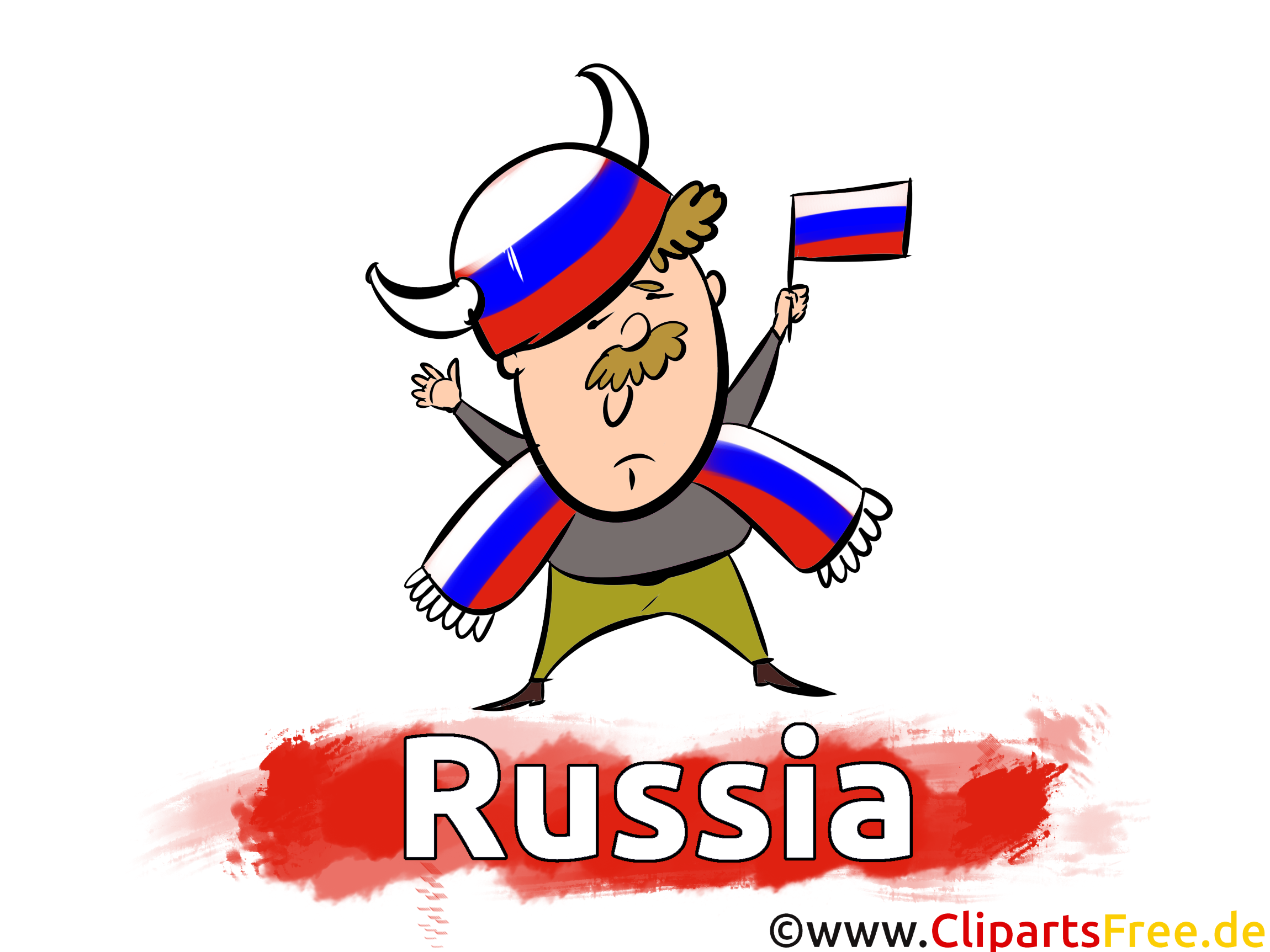 Russland Sport Grafik, Bild, Illustration gratis