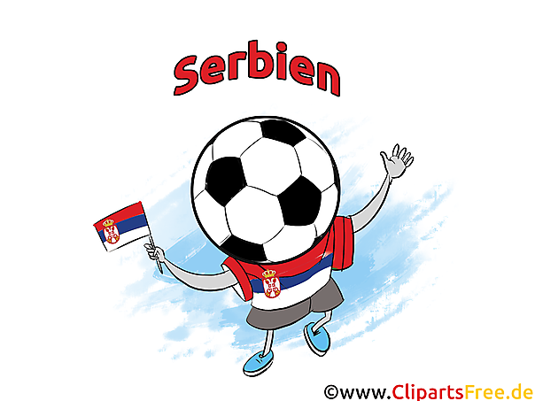 Fussballmasskottchen Clipart