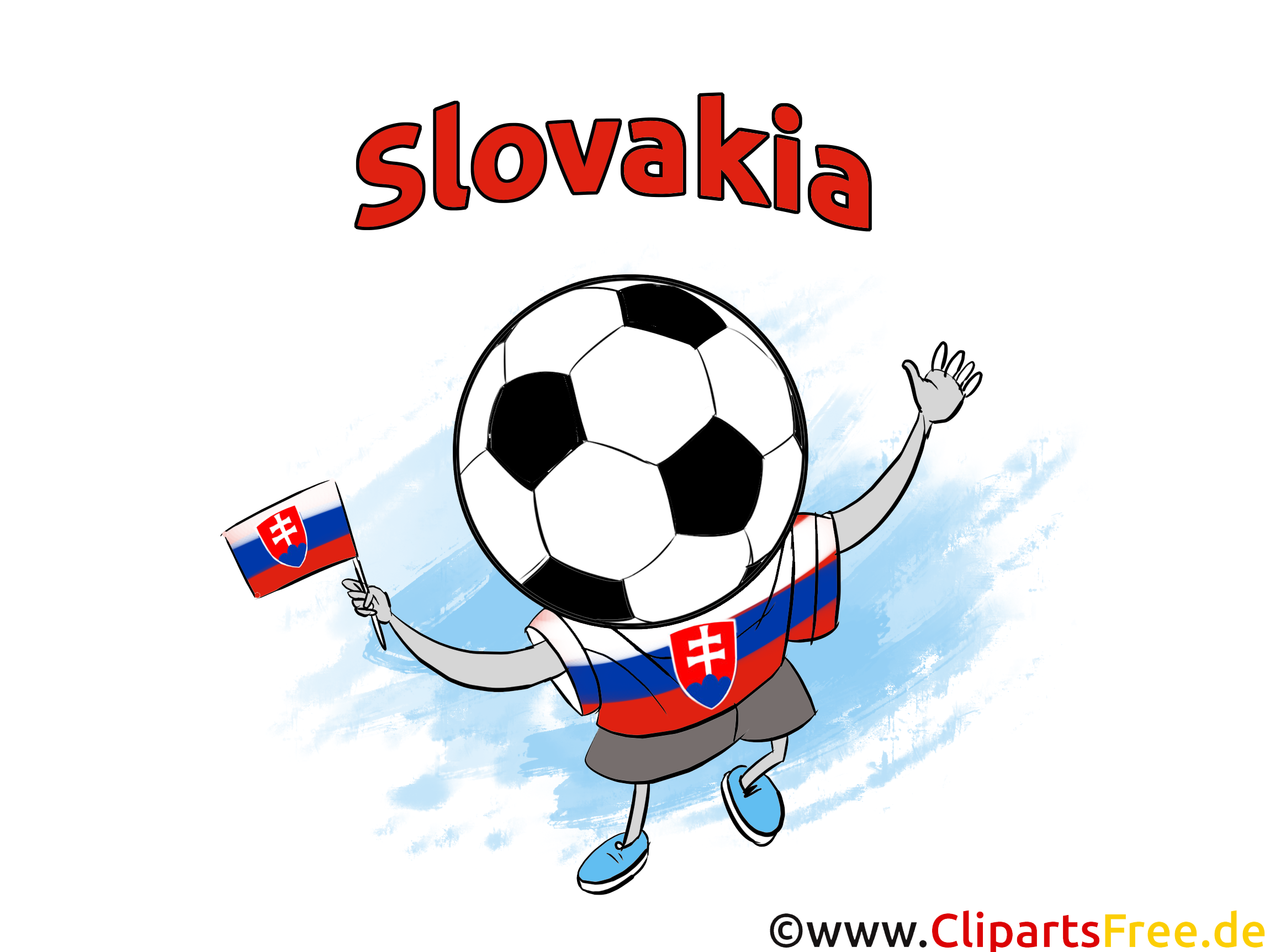 Slowakei Fussball EM und WM Bild gratis