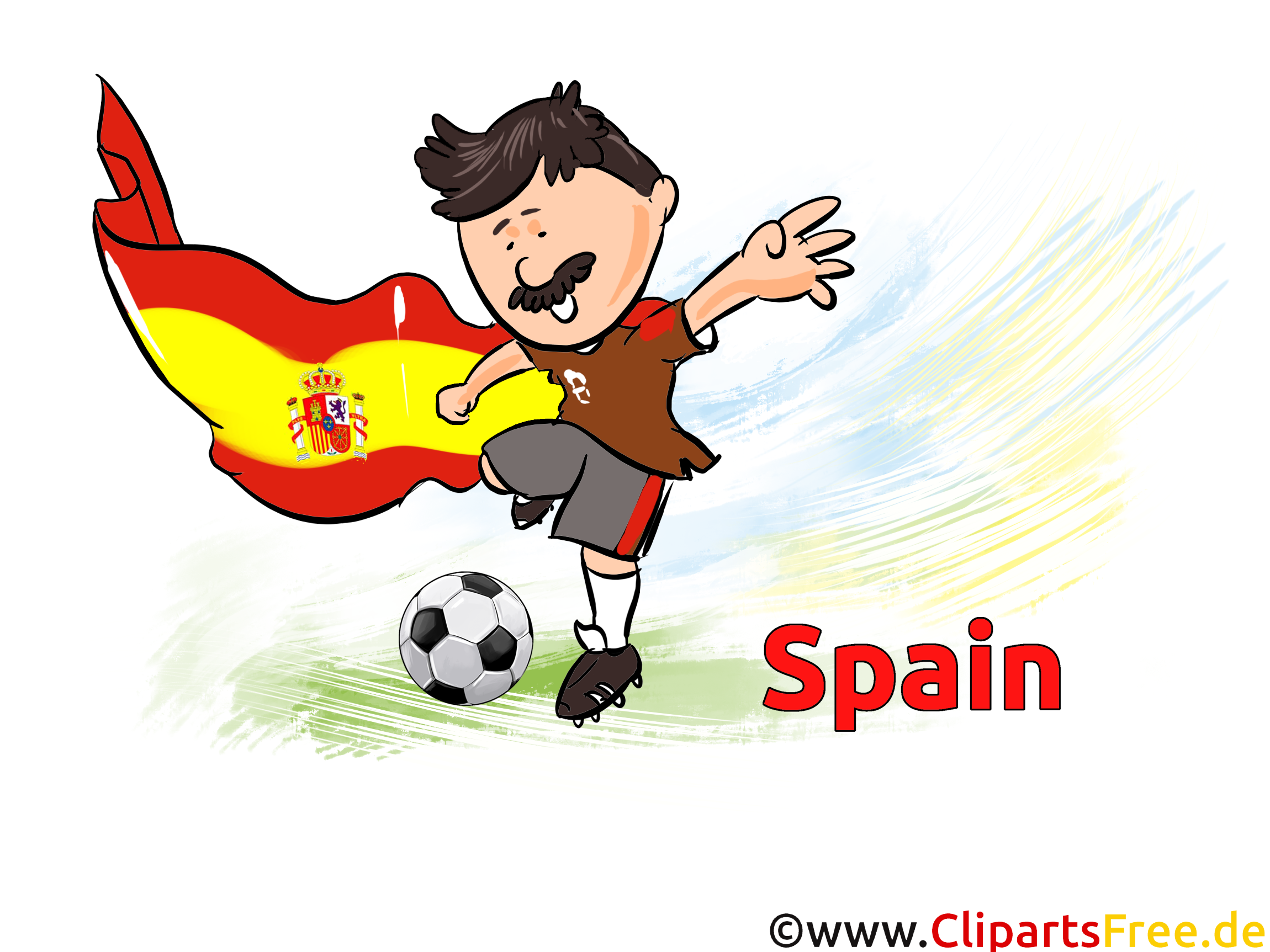 Spain Clip Art Sport and Football