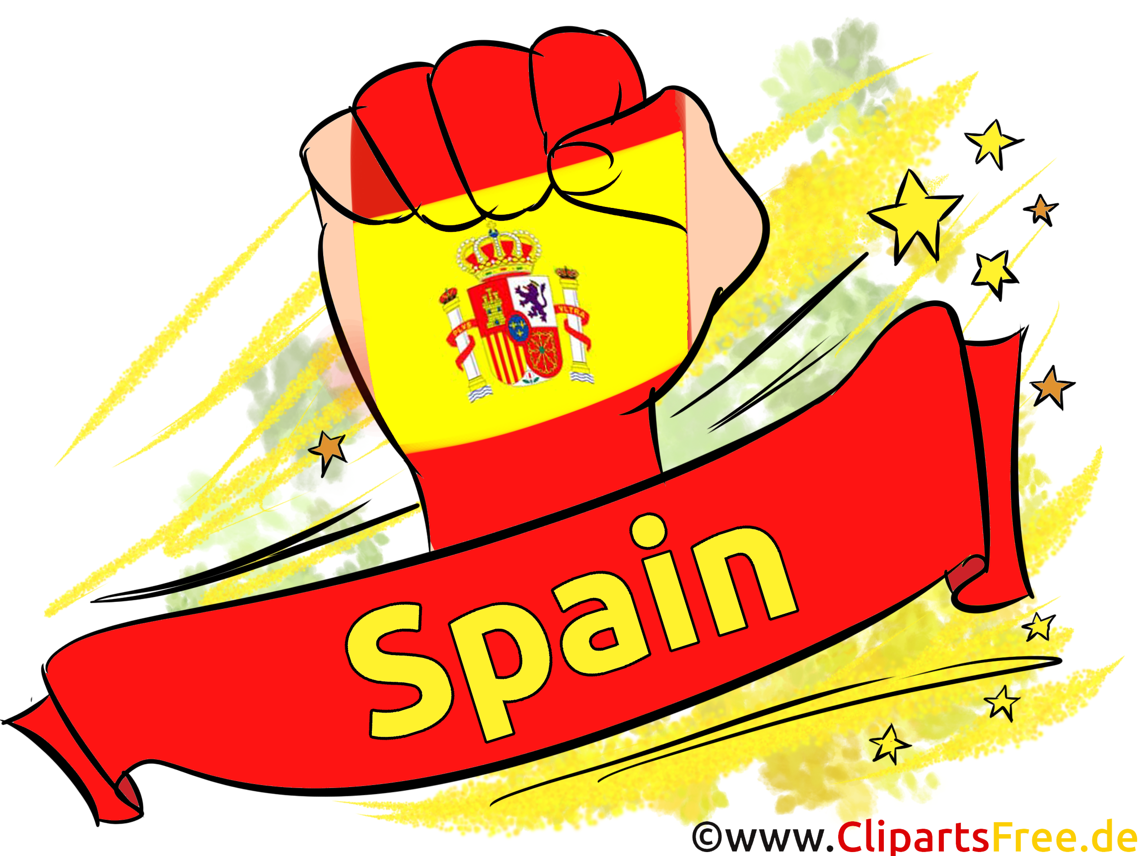 Sport Clipart Spain - No pasaran