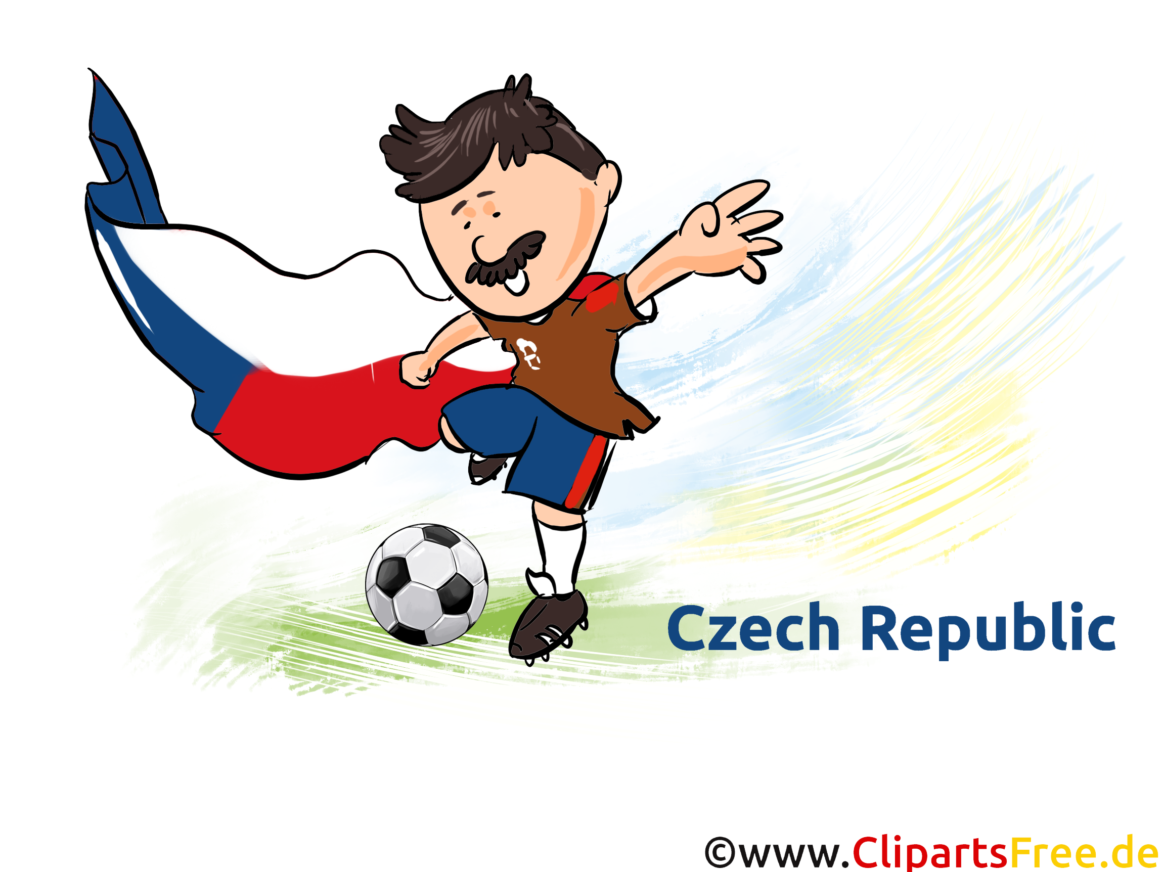 Fussballbild Tschechien kostenlos