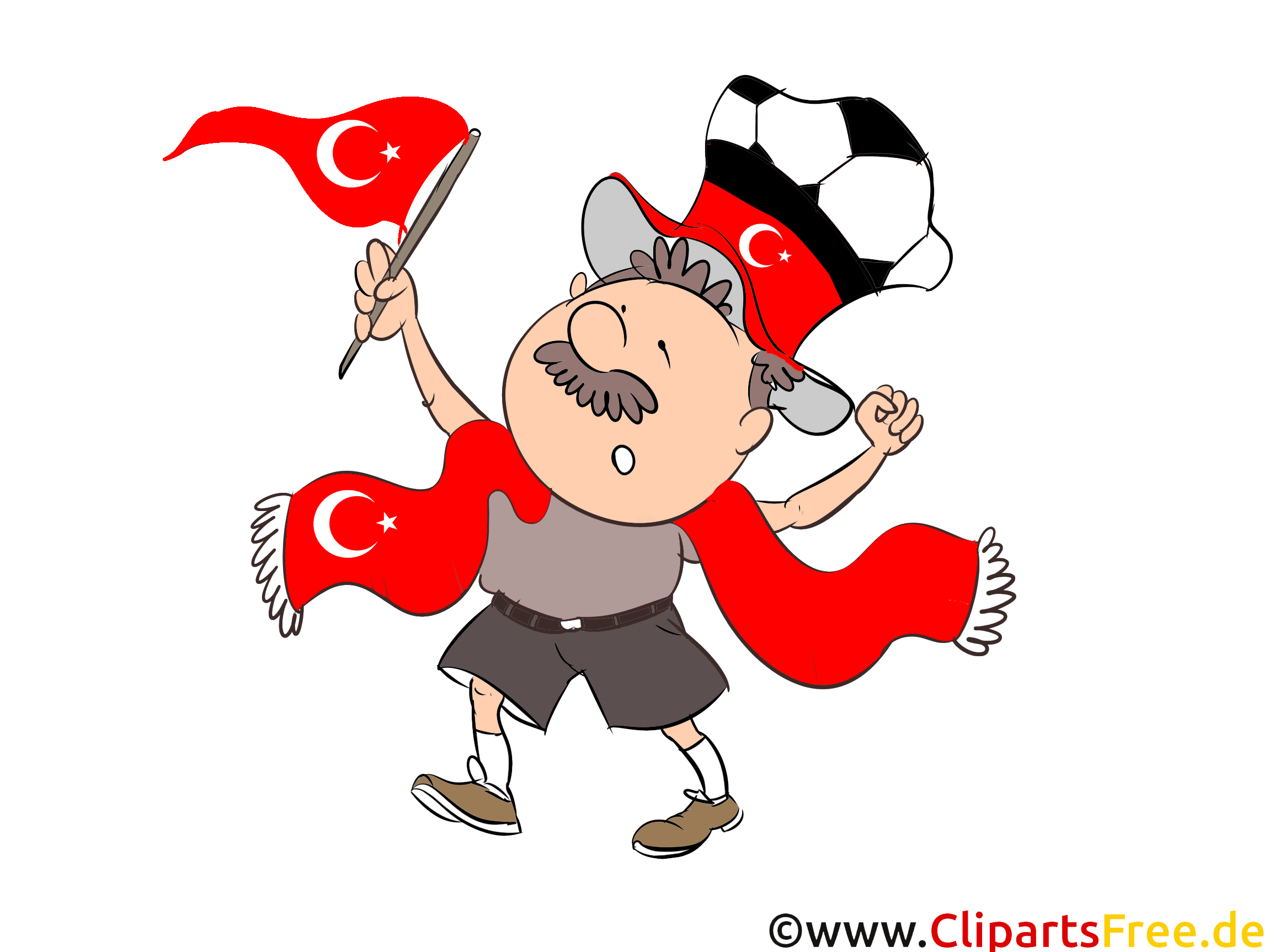 Sport Cliparts Türkei gratis