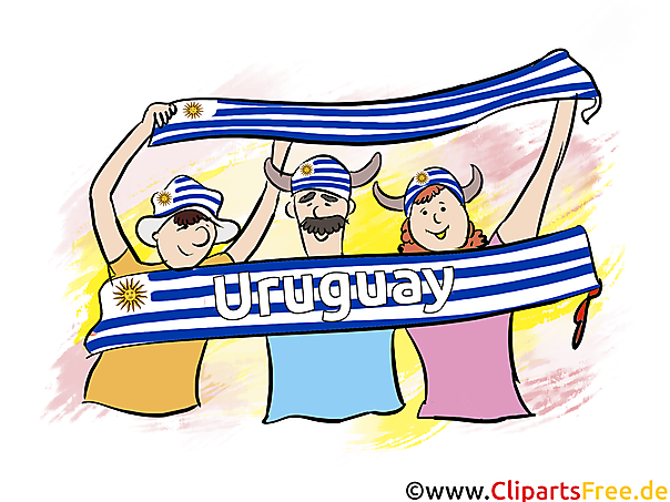 Zuschauer im Stadion in Uruguay Bild