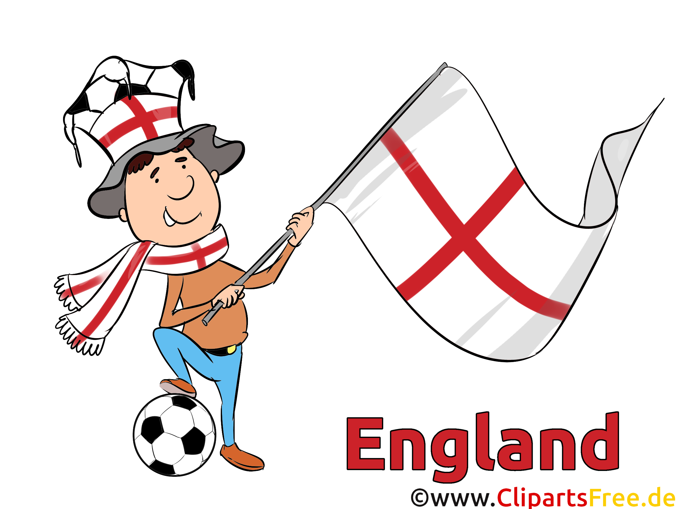 England Football Clip Art