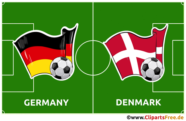 Deutschland - Dänemark Fußball-Europameisterschaft 2024