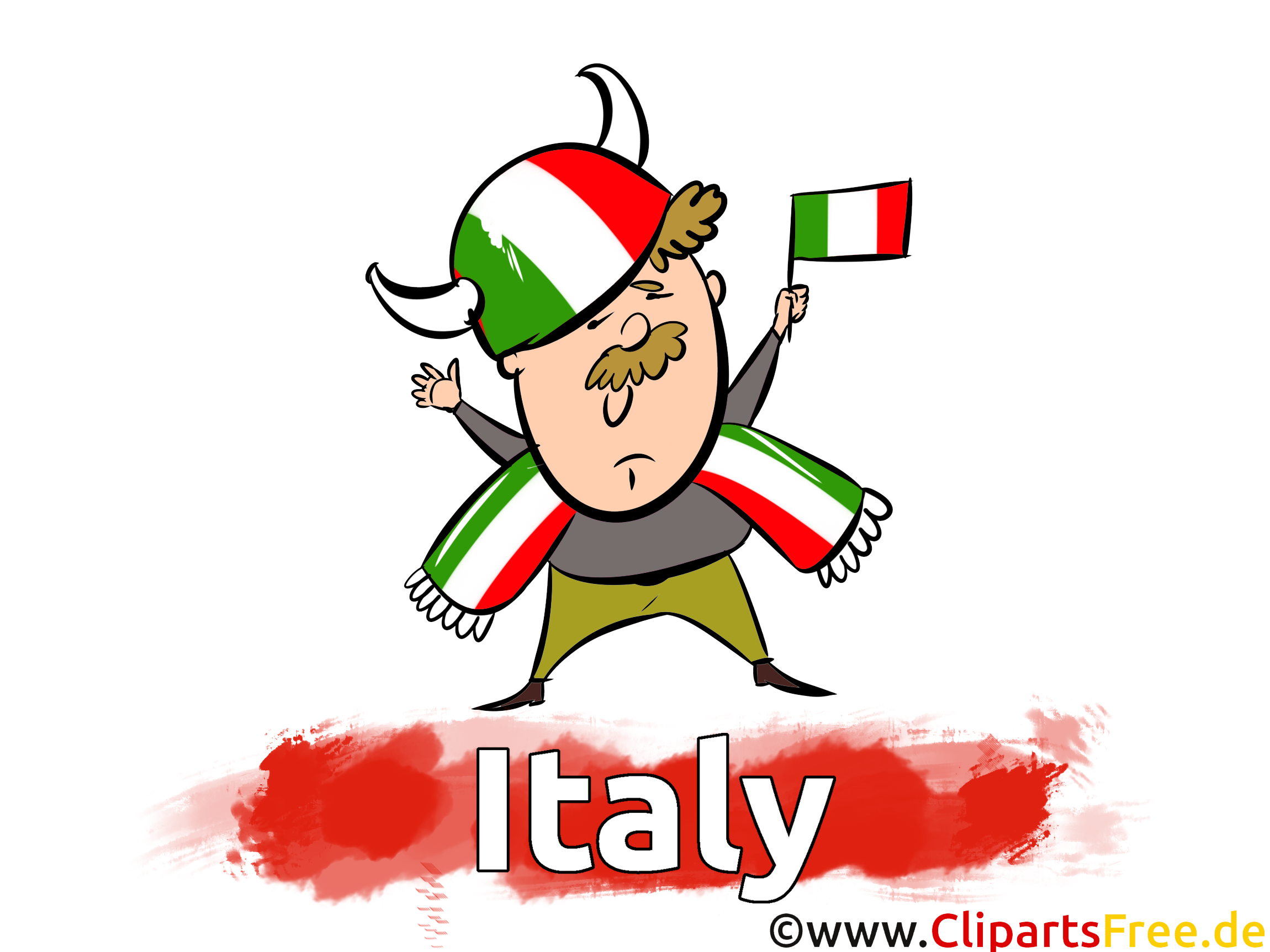 Italy Clip Art Football