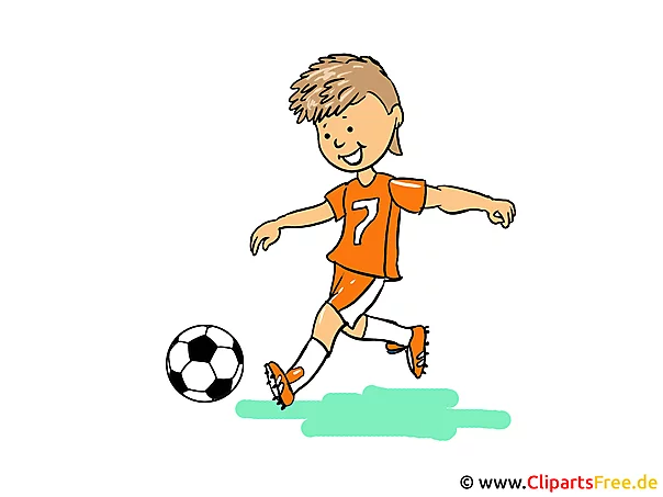 Kinderfussball in Niederlanden Bilder, Cliparts, Illustrationen
