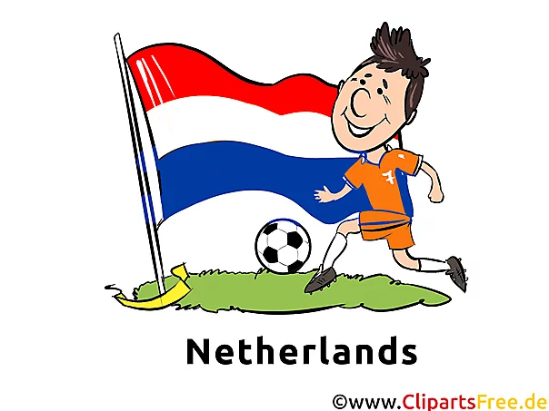 Niederlande Plakat Fussball